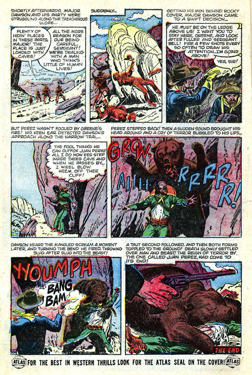 Read online Western Outlaws (1954) comic -  Issue #1 - 8