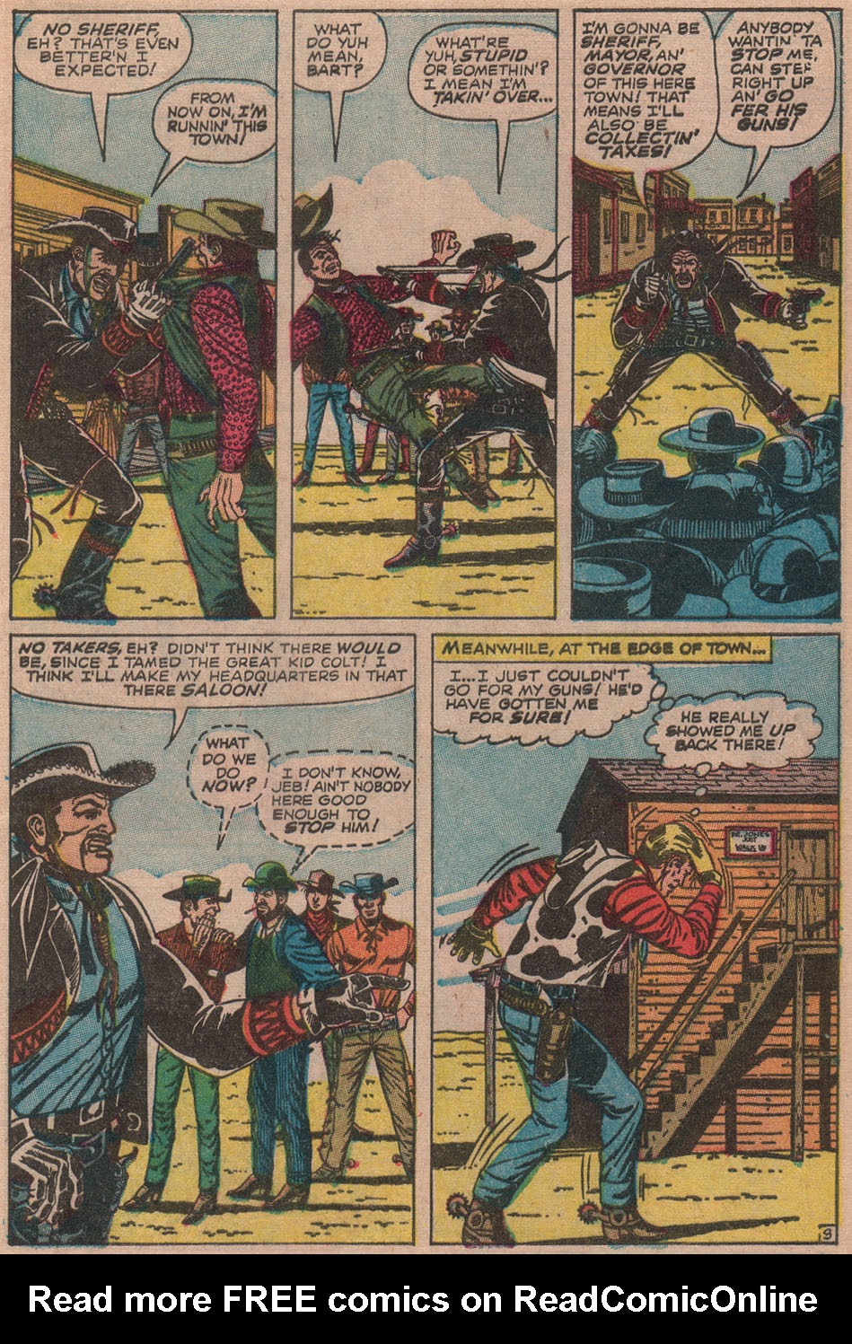 Read online Kid Colt Outlaw comic -  Issue #135 - 5