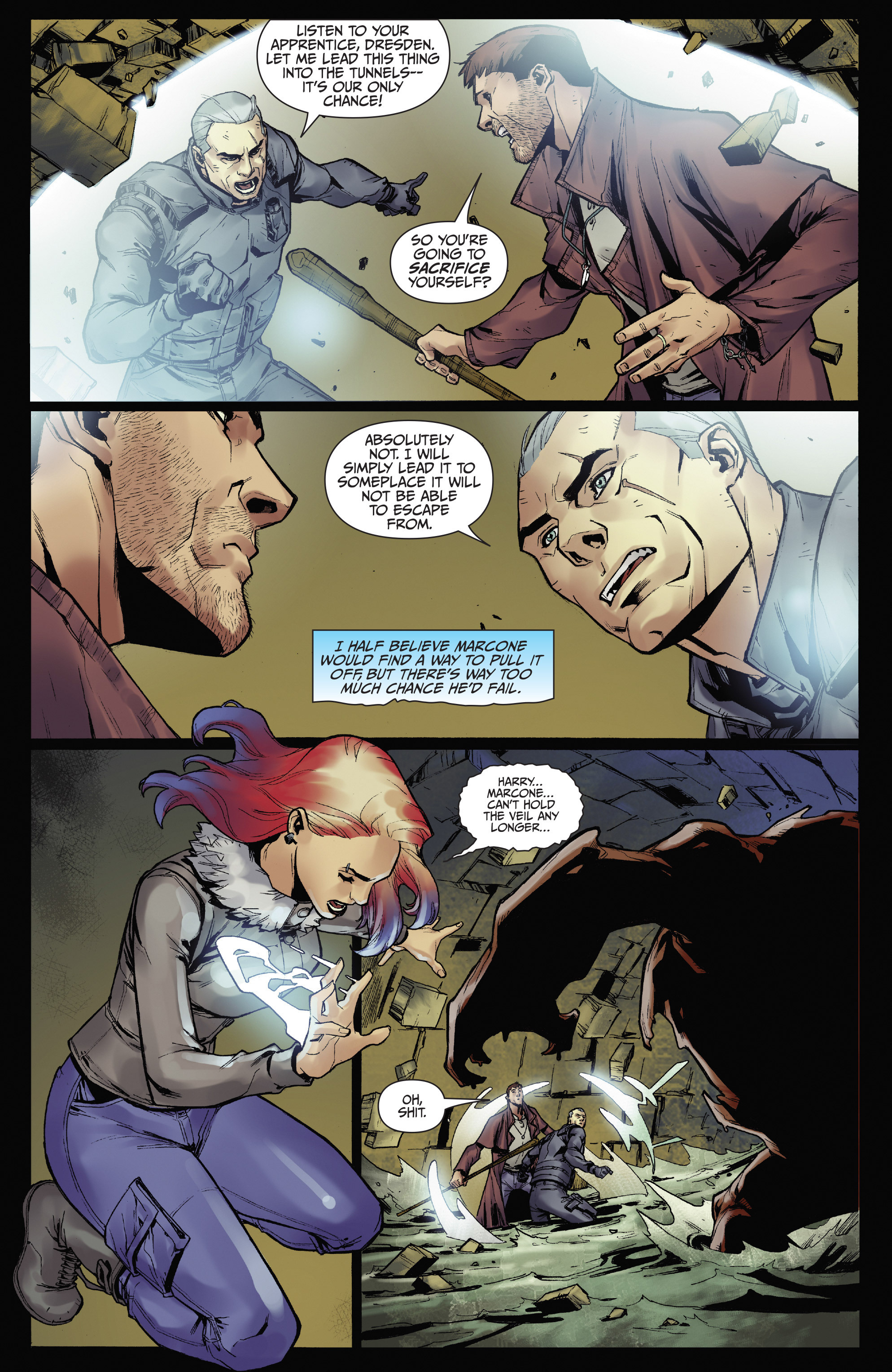 Read online Jim Butcher's The Dresden Files: Down Town comic -  Issue # _TPB - 132