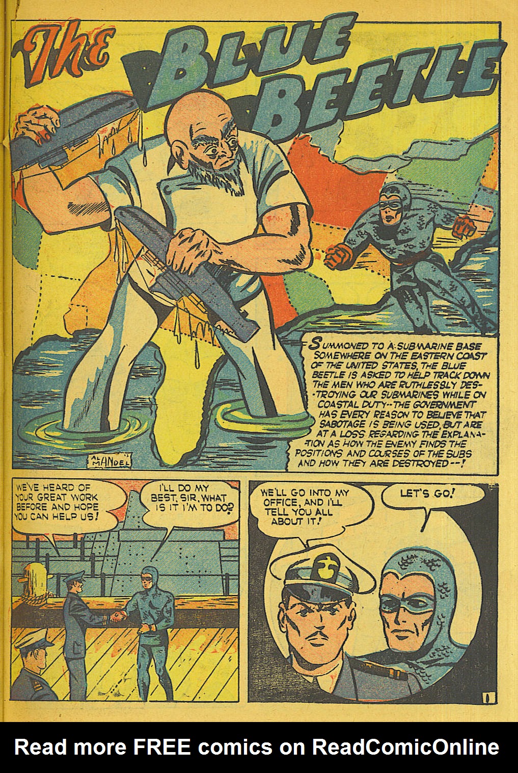 Read online The Blue Beetle comic -  Issue #20 - 47