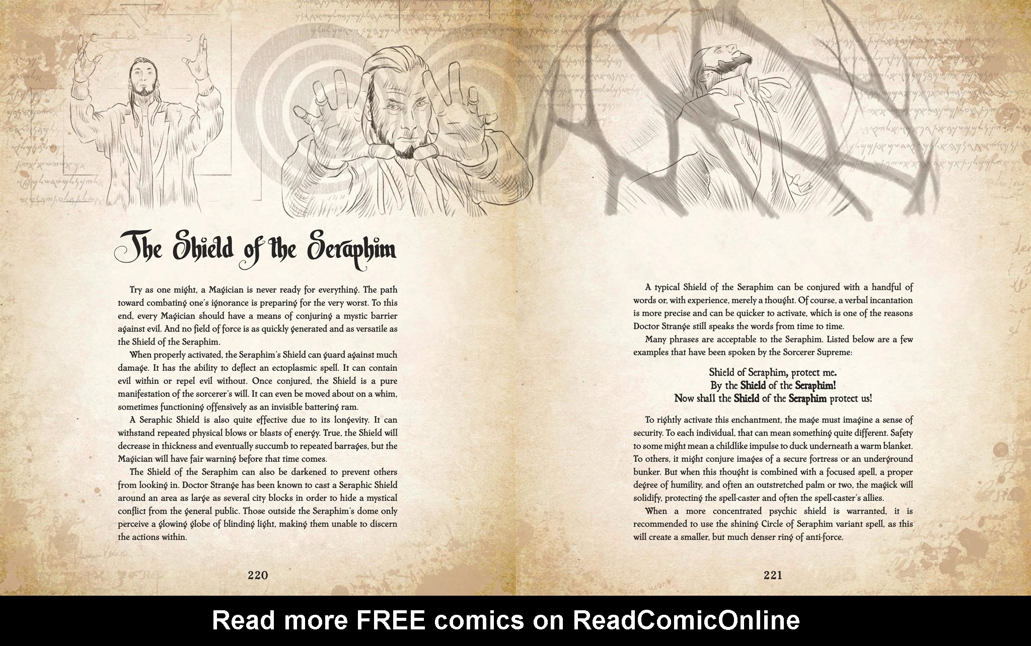 Read online Doctor Strange: The Book of the Vishanti comic -  Issue # TPB - 32
