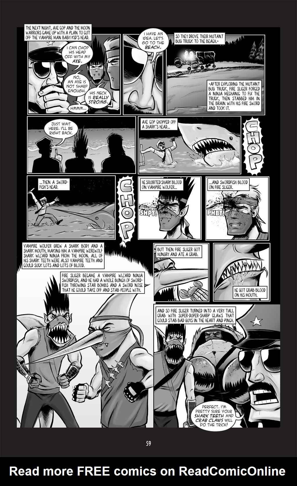 Read online Axe Cop comic -  Issue # TPB 1 - 59