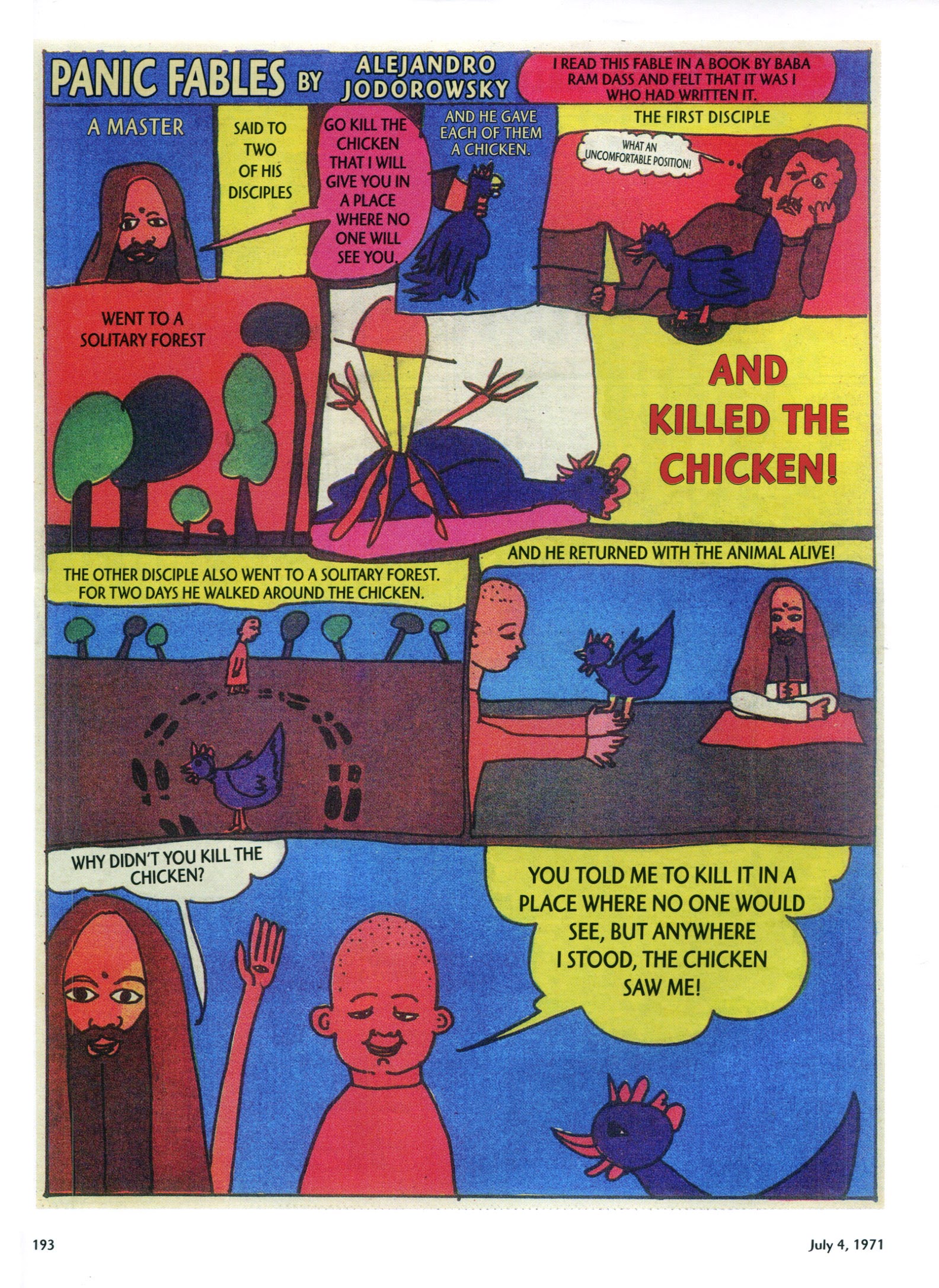 Read online The Panic Fables: Mystic Teachings and Initiatory Tales comic -  Issue # TPB (Part 3) - 9