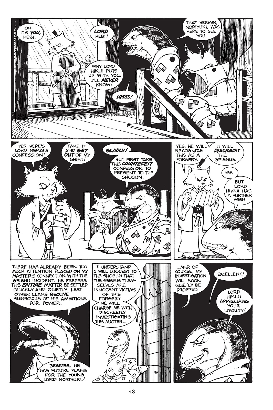 Usagi Yojimbo (1987) issue TPB 1 - Page 52