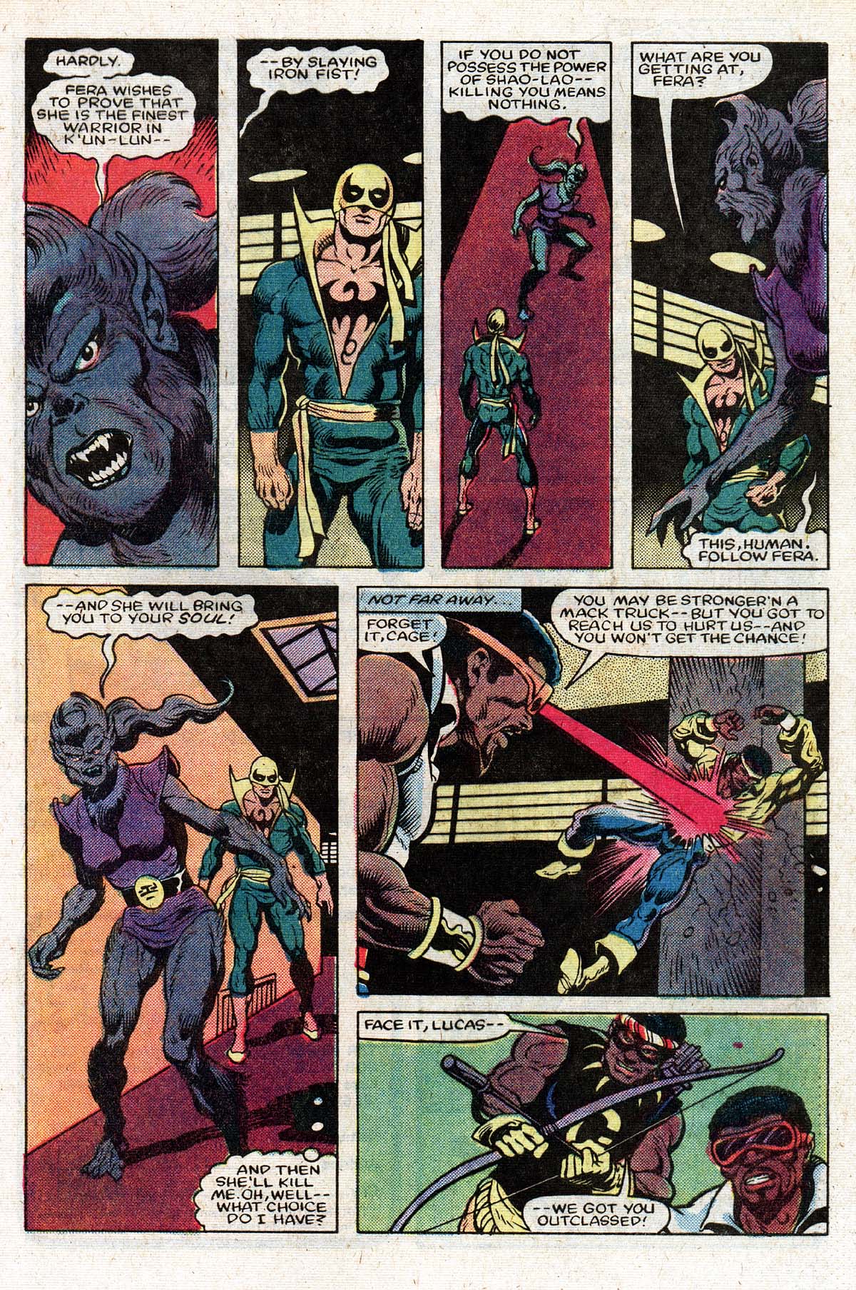 Read online Power Man and Iron Fist (1978) comic -  Issue #100 - 29