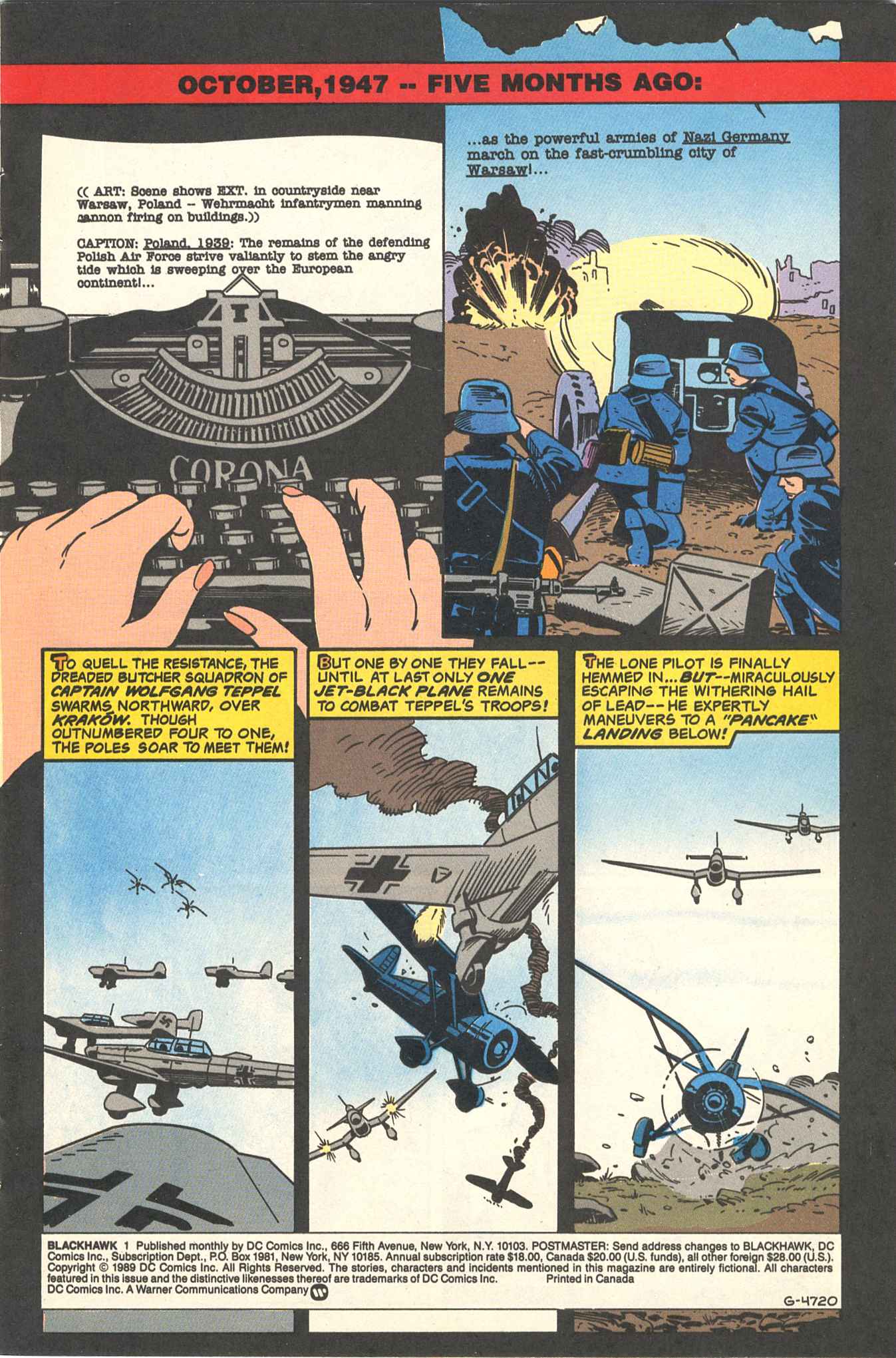 Blackhawk (1989) Issue #1 #2 - English 3
