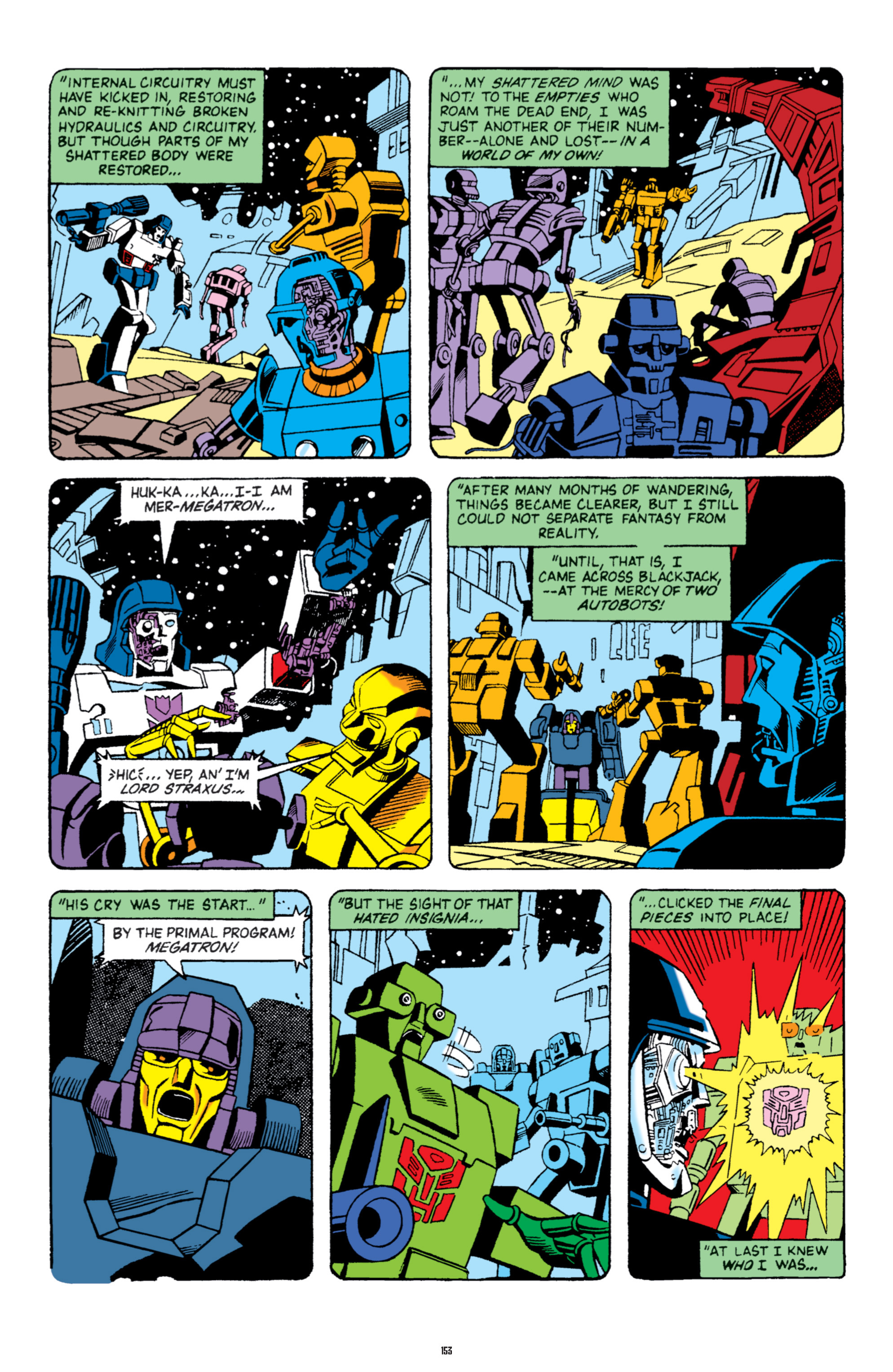Read online The Transformers Classics comic -  Issue # TPB 5 - 154