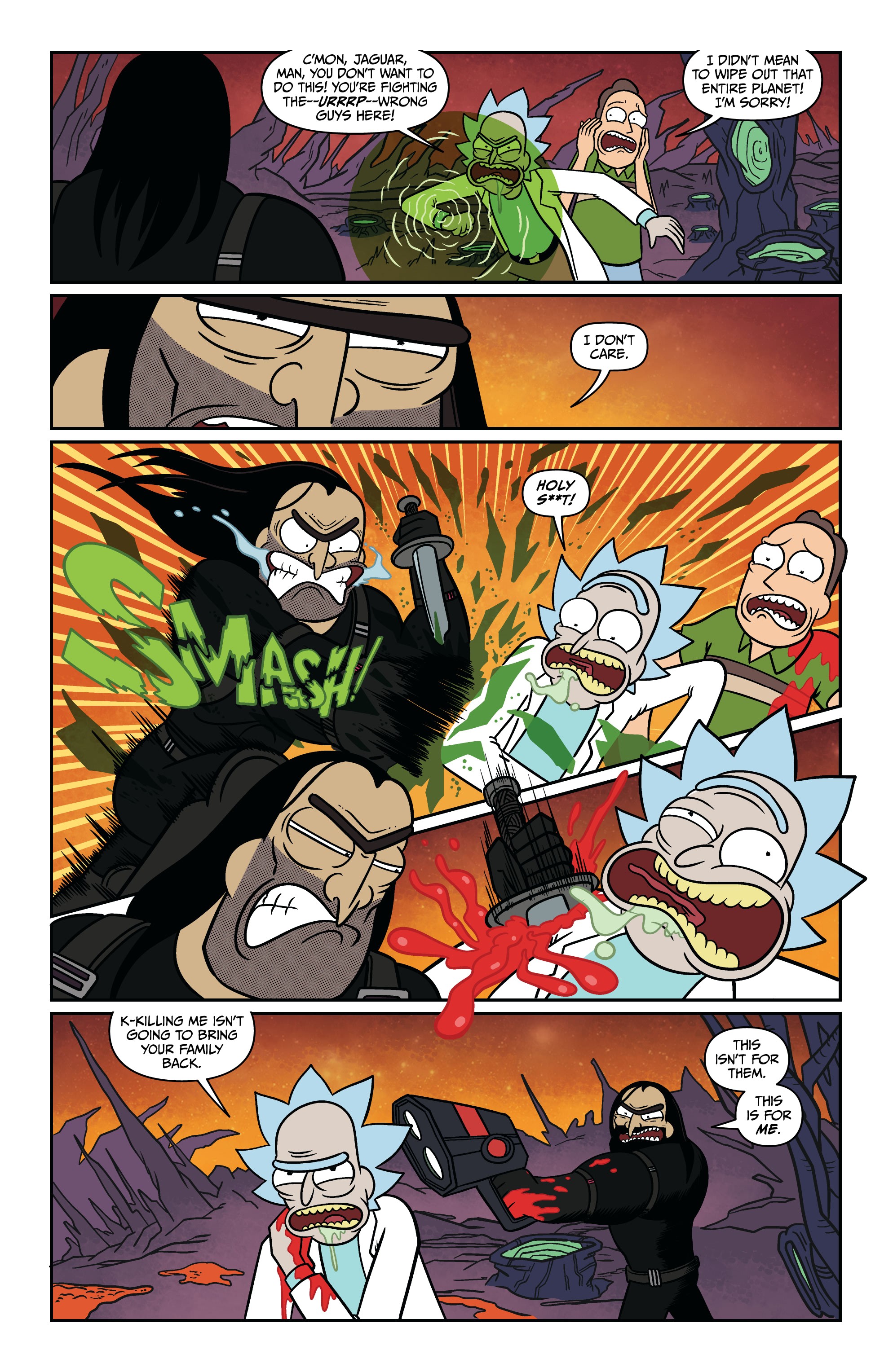 Read online Rick and Morty Presents: Jaguar comic -  Issue # Full - 21