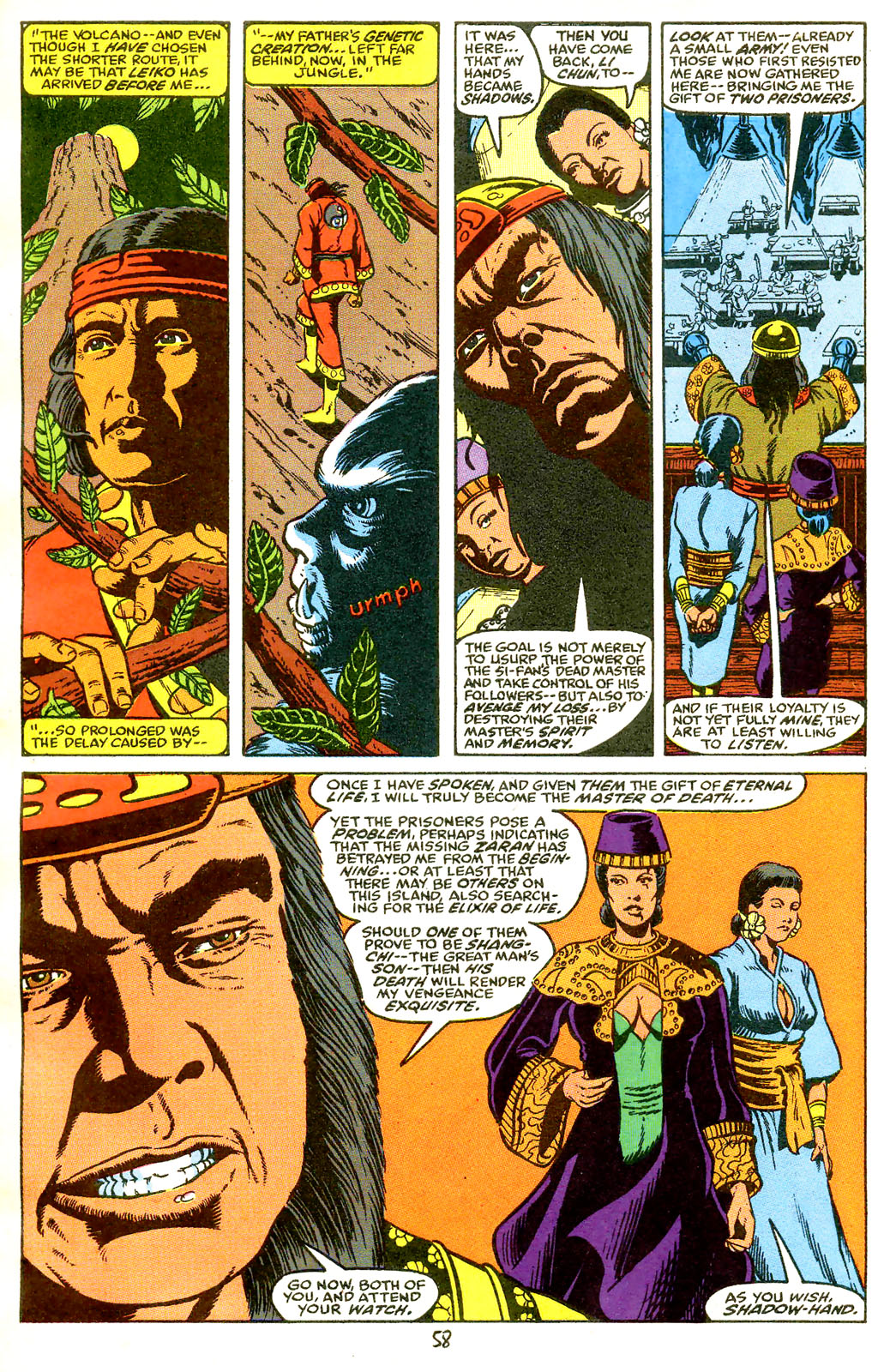 Read online Master of Kung Fu: Bleeding Black comic -  Issue # Full - 59