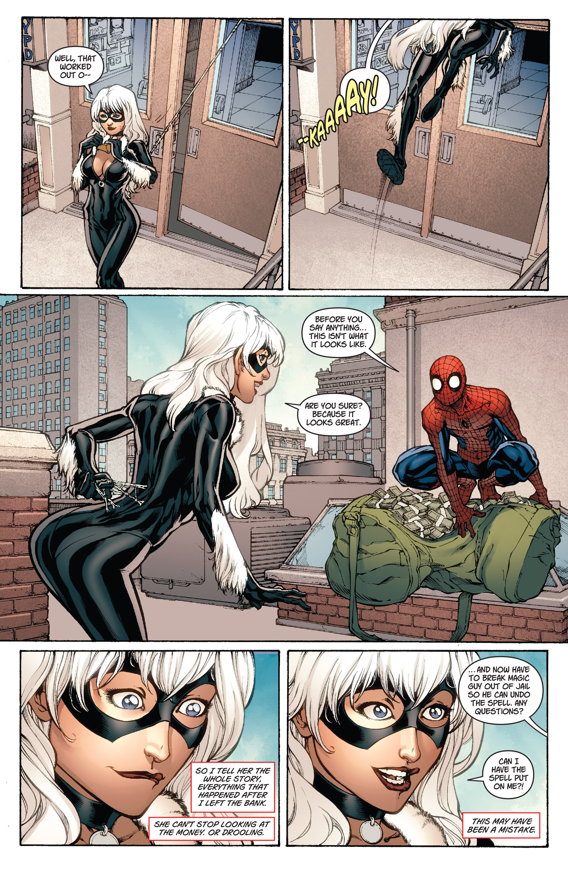 Read online Spider-Man: Black Cat comic -  Issue # TPB - 115