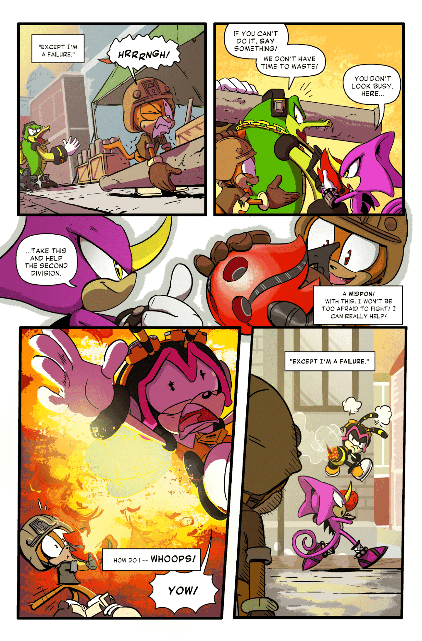 Read online Sonic Forces: Moment of Truth comic -  Issue #1 - 4