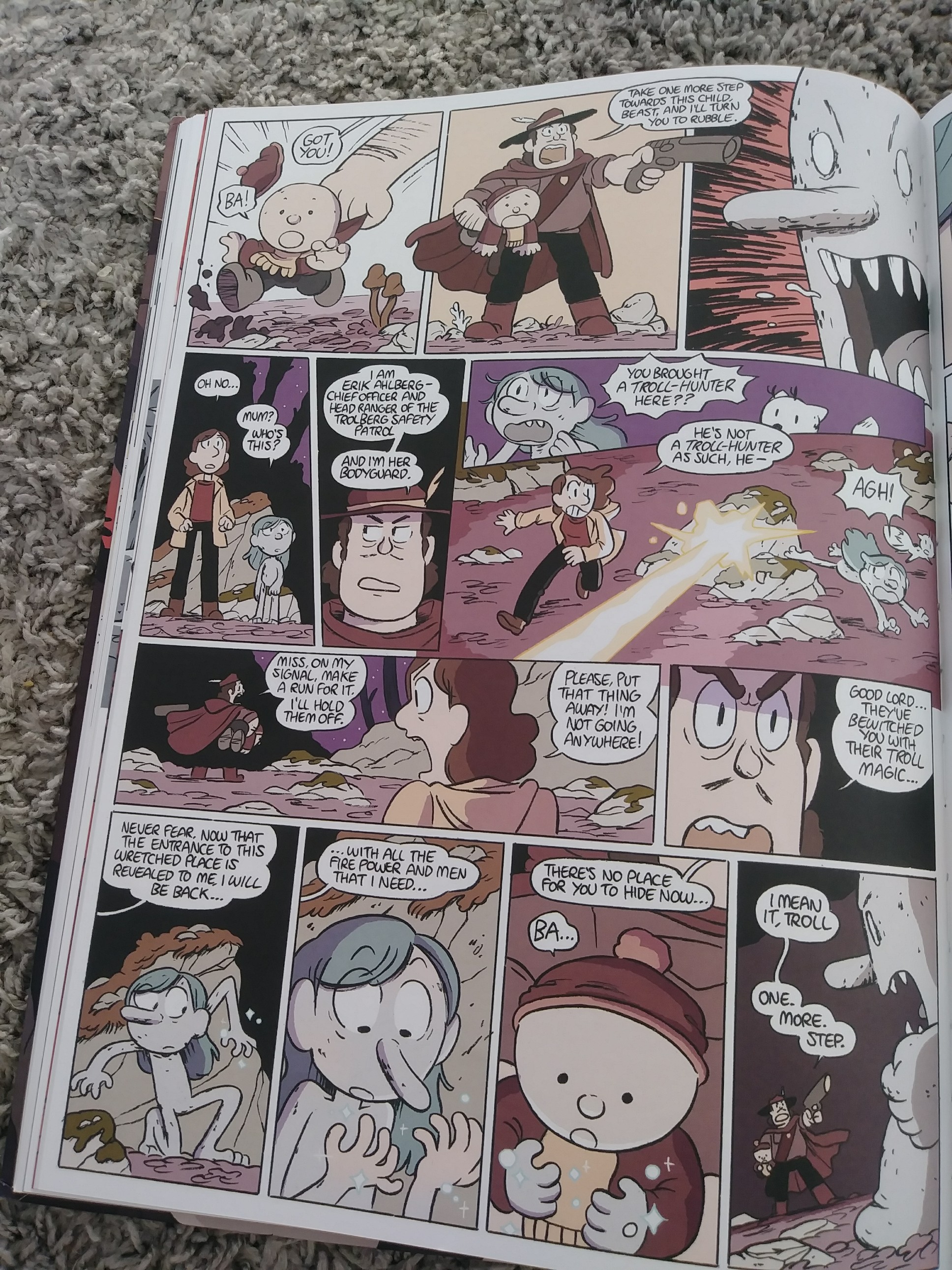 Read online Hilda and the Mountain King comic -  Issue # TPB - 55