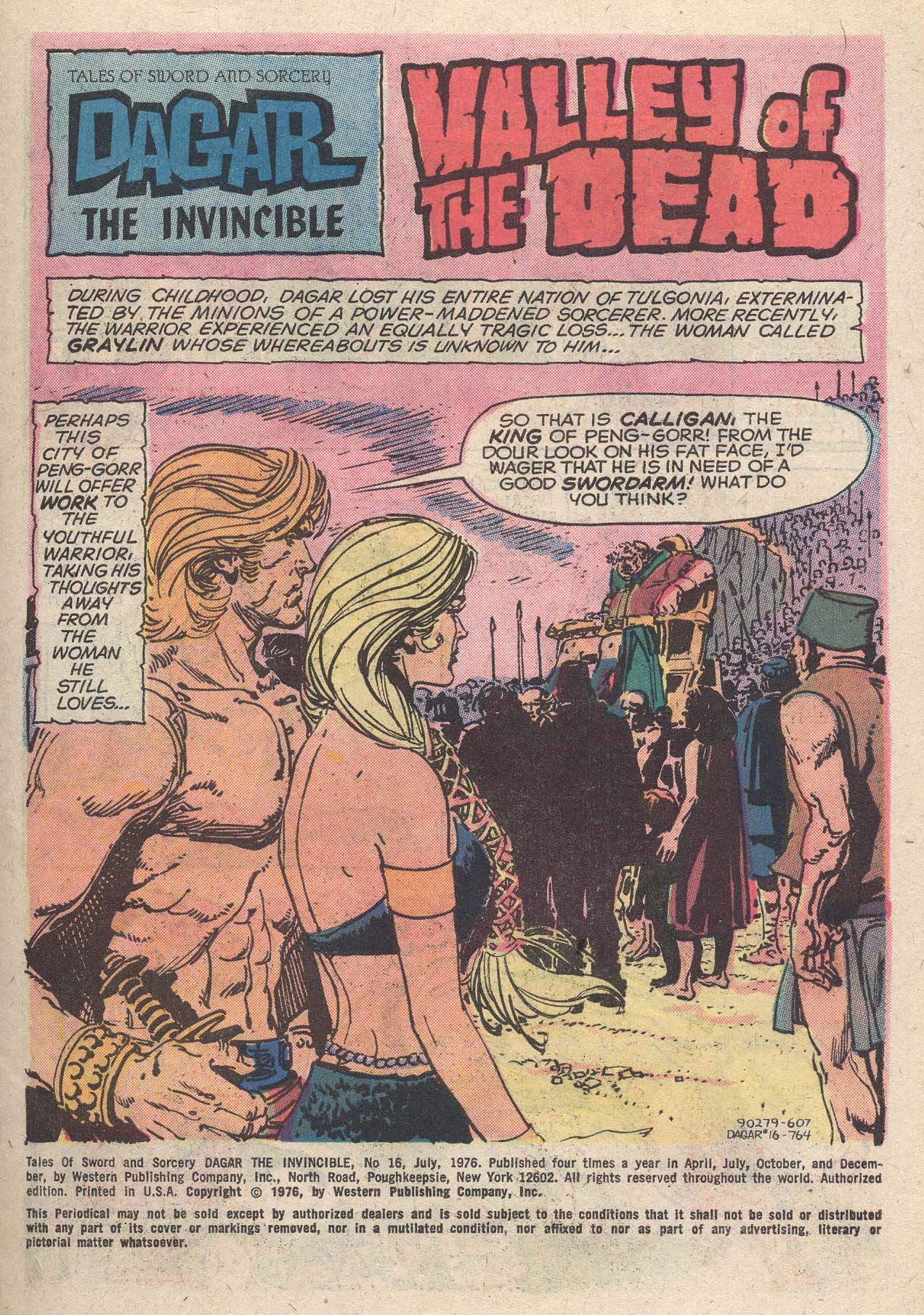 Read online Dagar the Invincible comic -  Issue #16 - 3