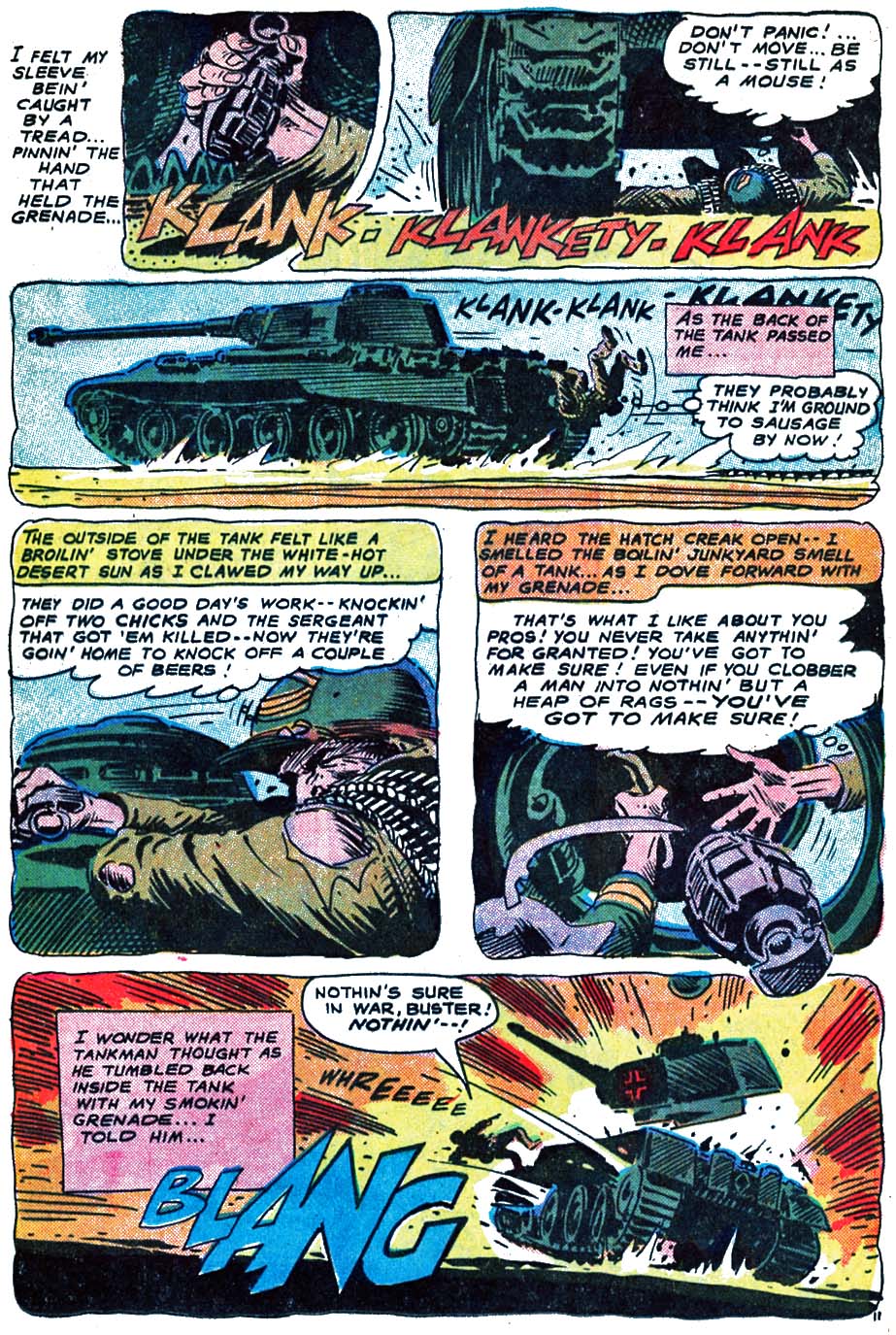 Read online Our Army at War (1952) comic -  Issue #169 - 17