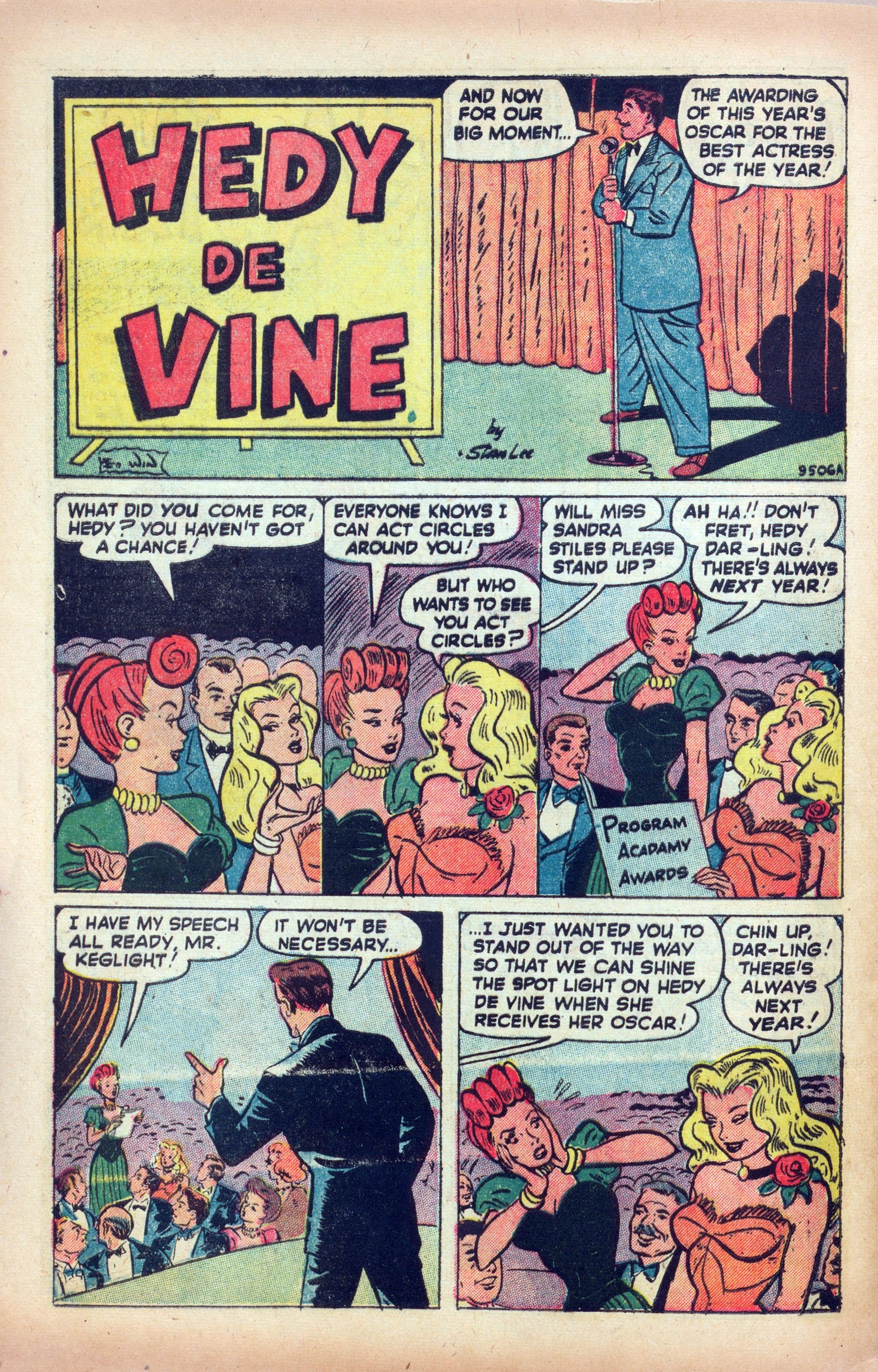 Read online Hedy Of Hollywood Comics comic -  Issue #47 - 28
