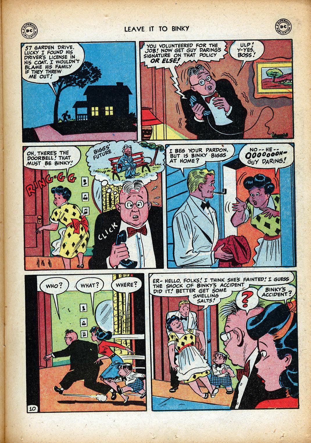Read online Leave it to Binky comic -  Issue #1 - 23