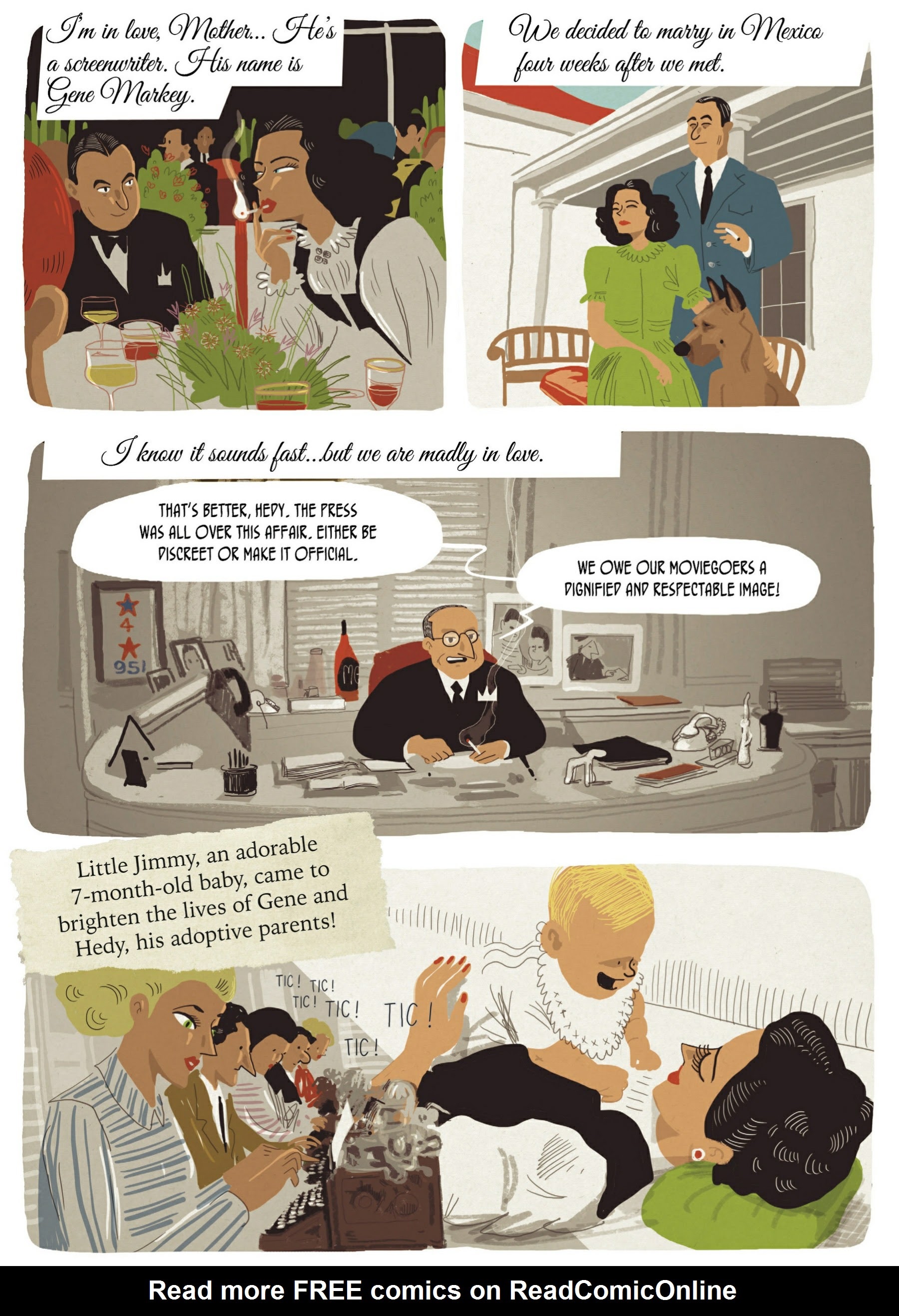 Read online Hedy Lamarr: An Incredible Life comic -  Issue # TPB (Part 1) - 93