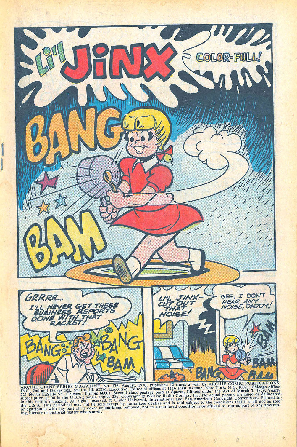 Read online Archie Giant Series Magazine comic -  Issue #176 - 3
