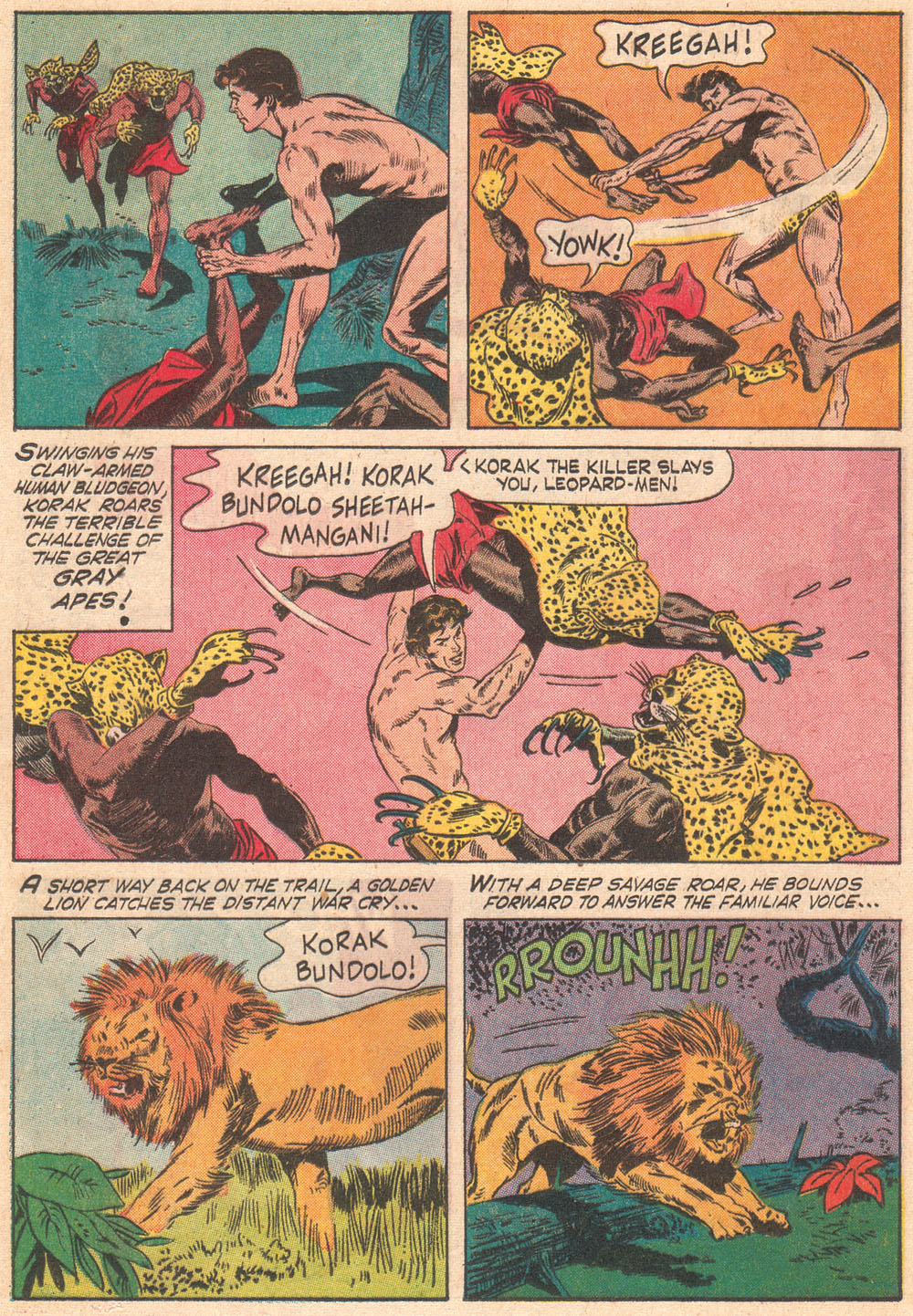 Read online Korak, Son of Tarzan (1964) comic -  Issue #15 - 12