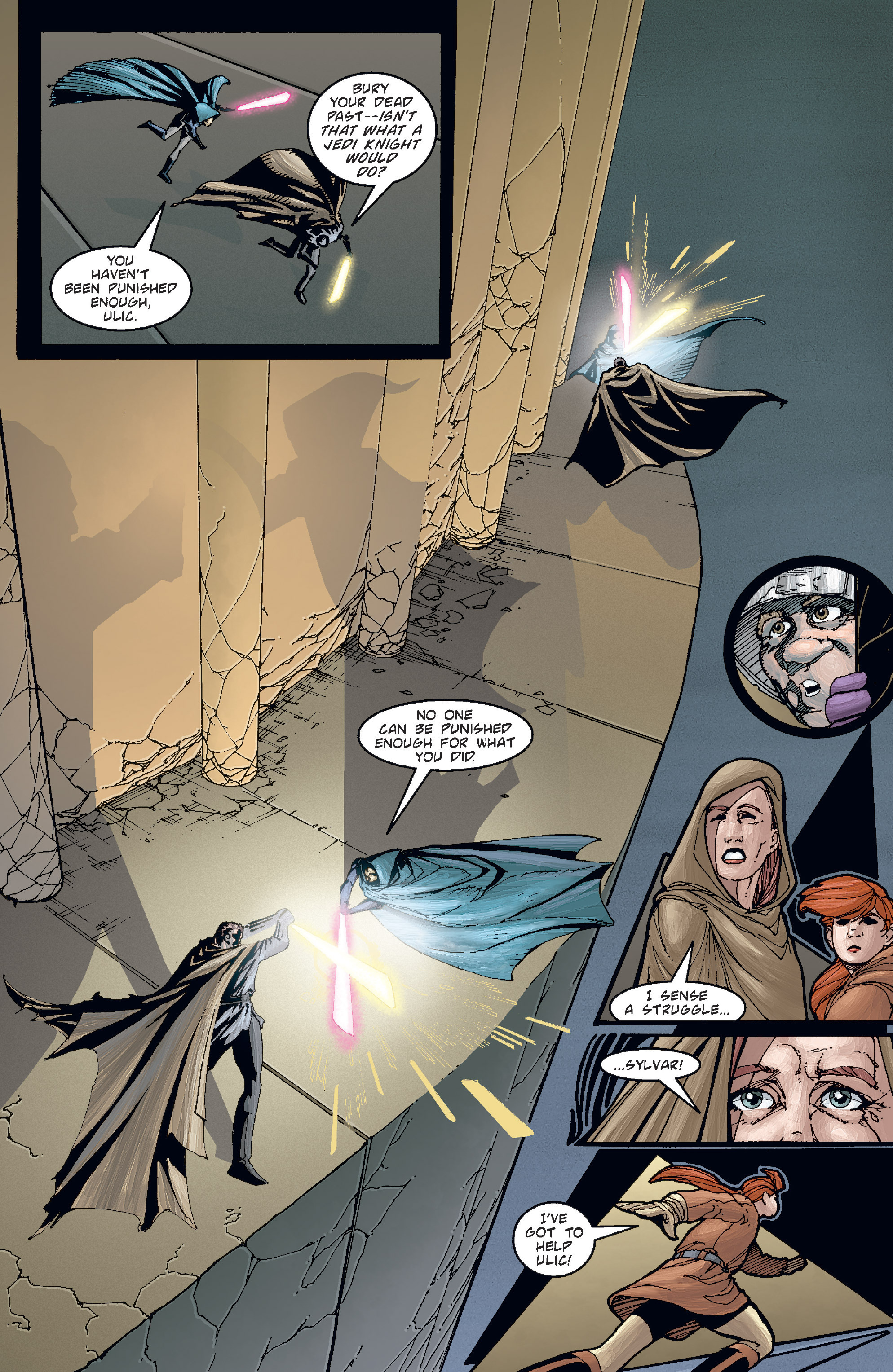 Read online Star Wars: Tales of the Jedi - Redemption comic -  Issue #5 - 17