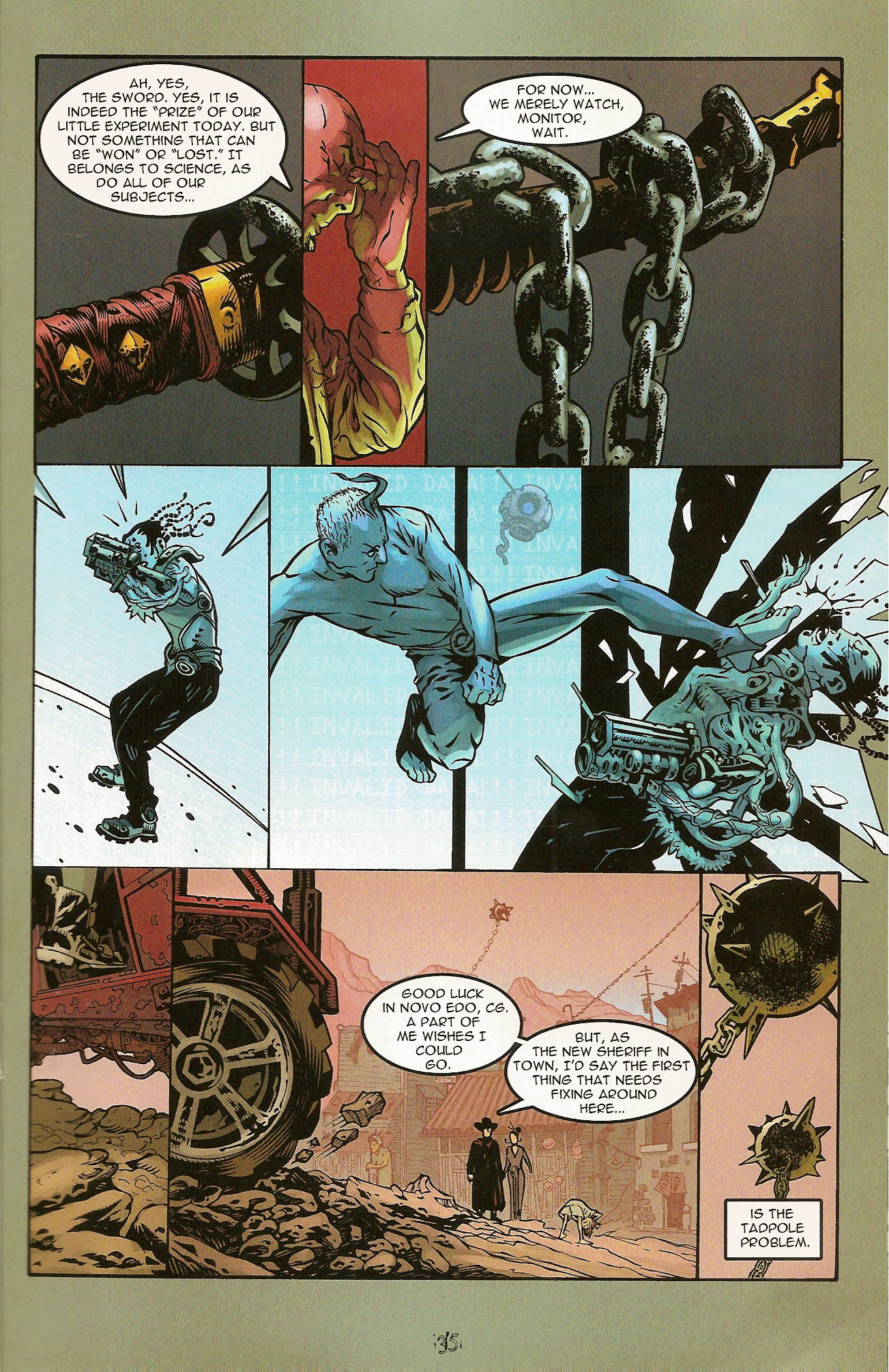 Read online Robotika: For A Few Rubles More comic -  Issue #3 & 4 - 35