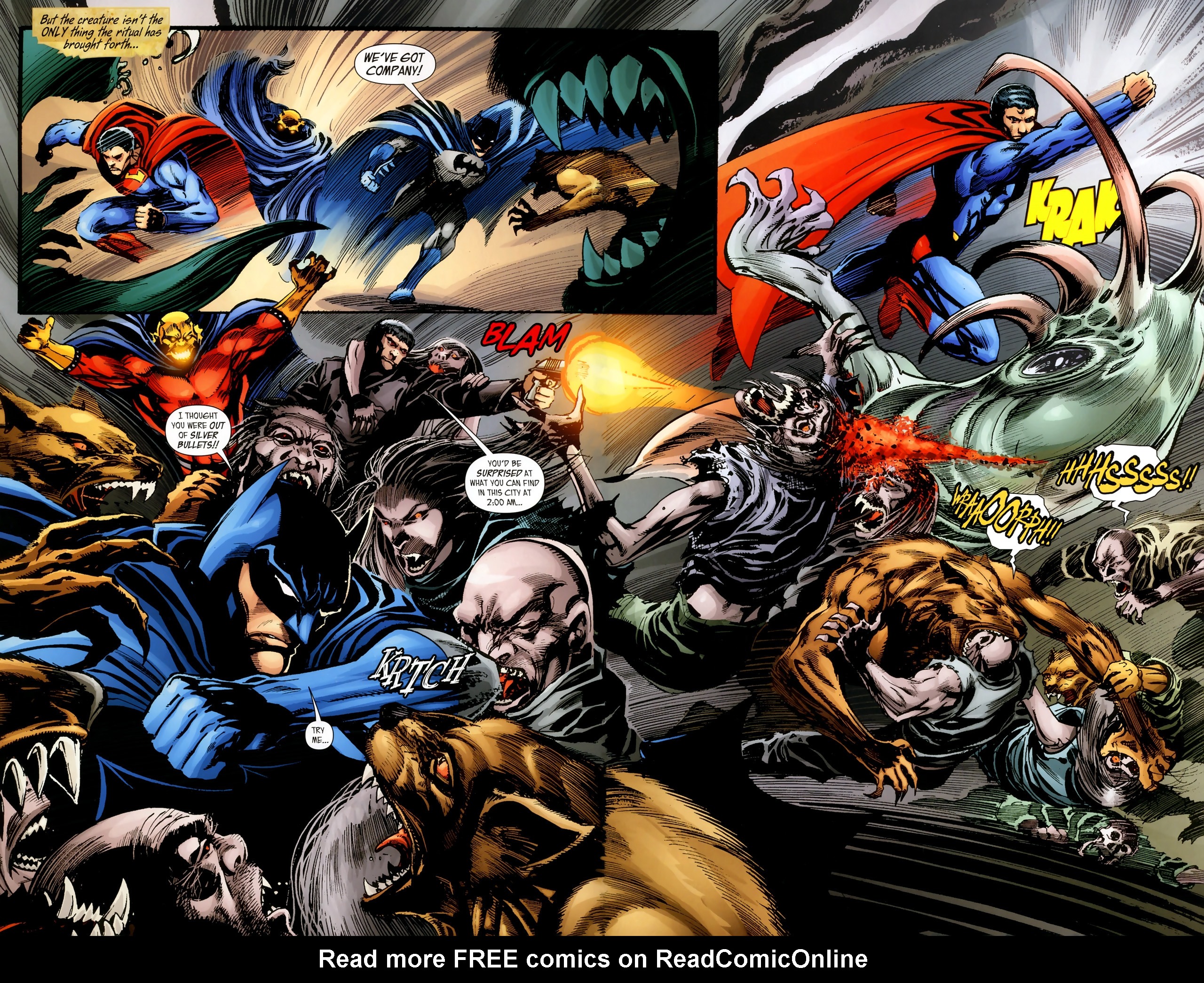 Read online Superman and Batman vs. Vampires and Werewolves comic -  Issue #6 - 11
