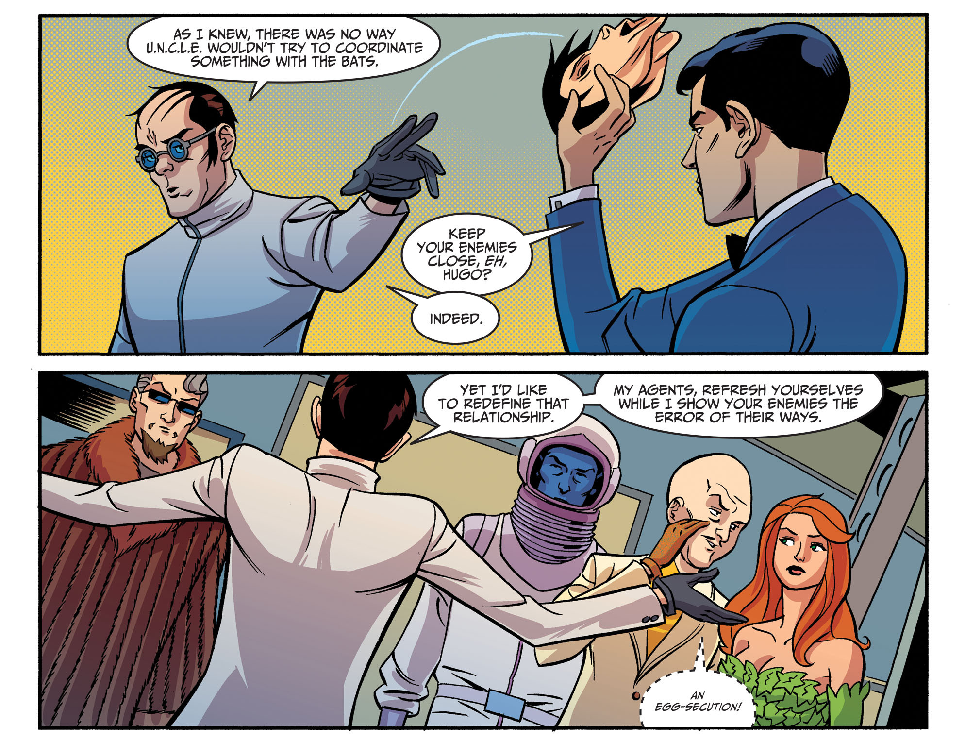 Read online Batman '66 Meets the Man from U.N.C.L.E. comic -  Issue #9 - 9