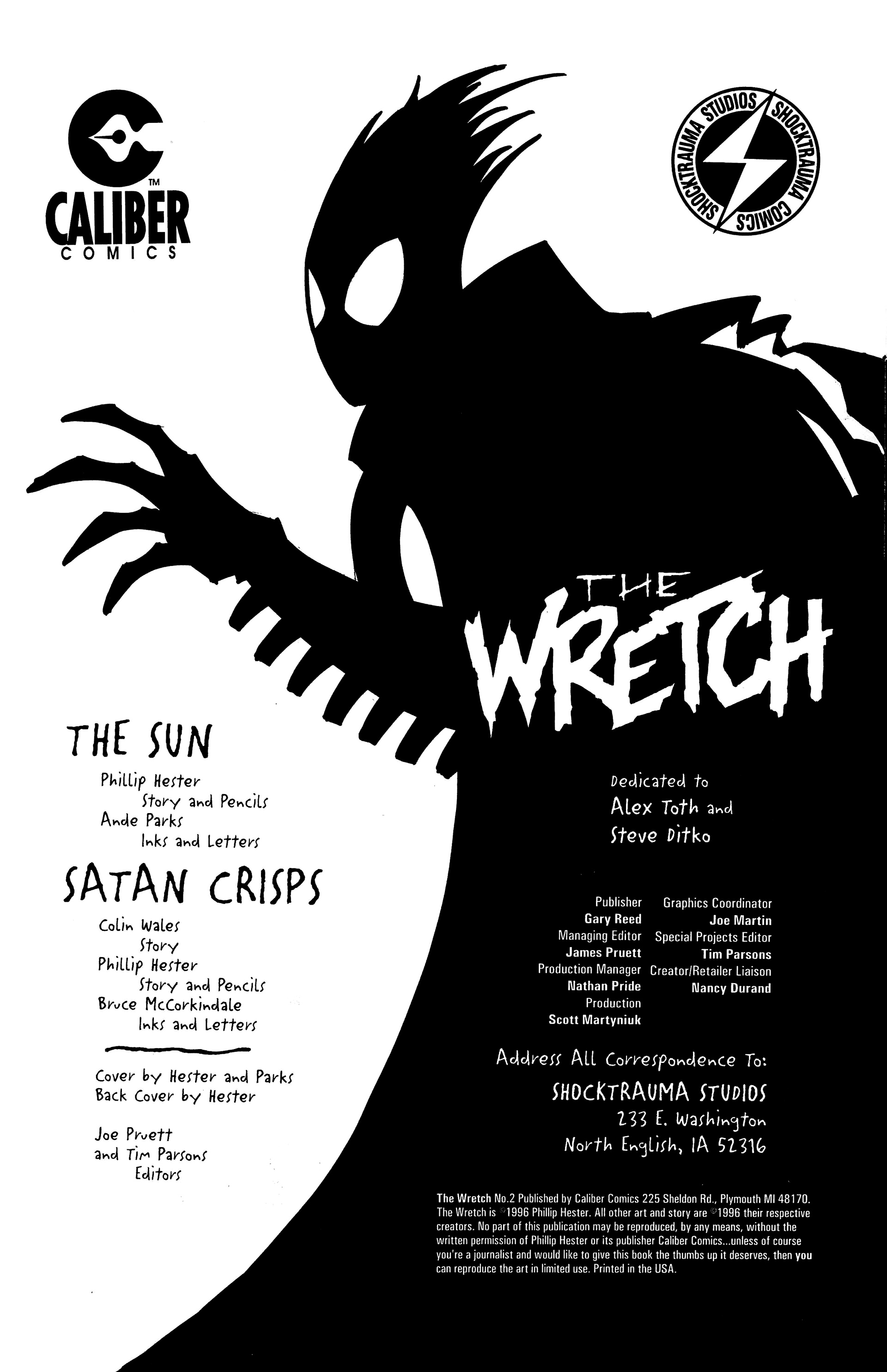Read online Wretch (1996) comic -  Issue #2 - 2