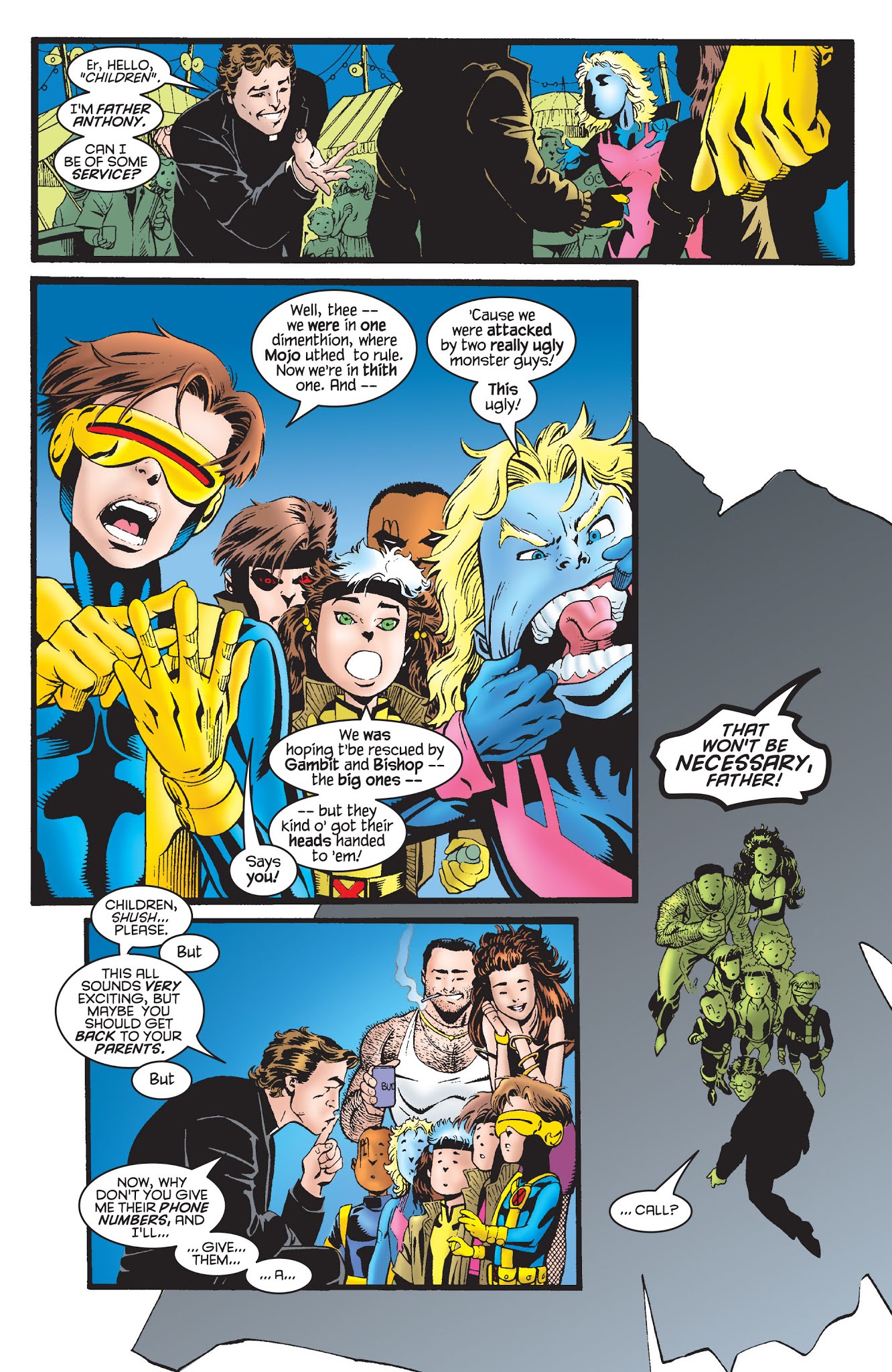 Read online X-Men: The Road to Onslaught comic -  Issue # TPB 2 - 210