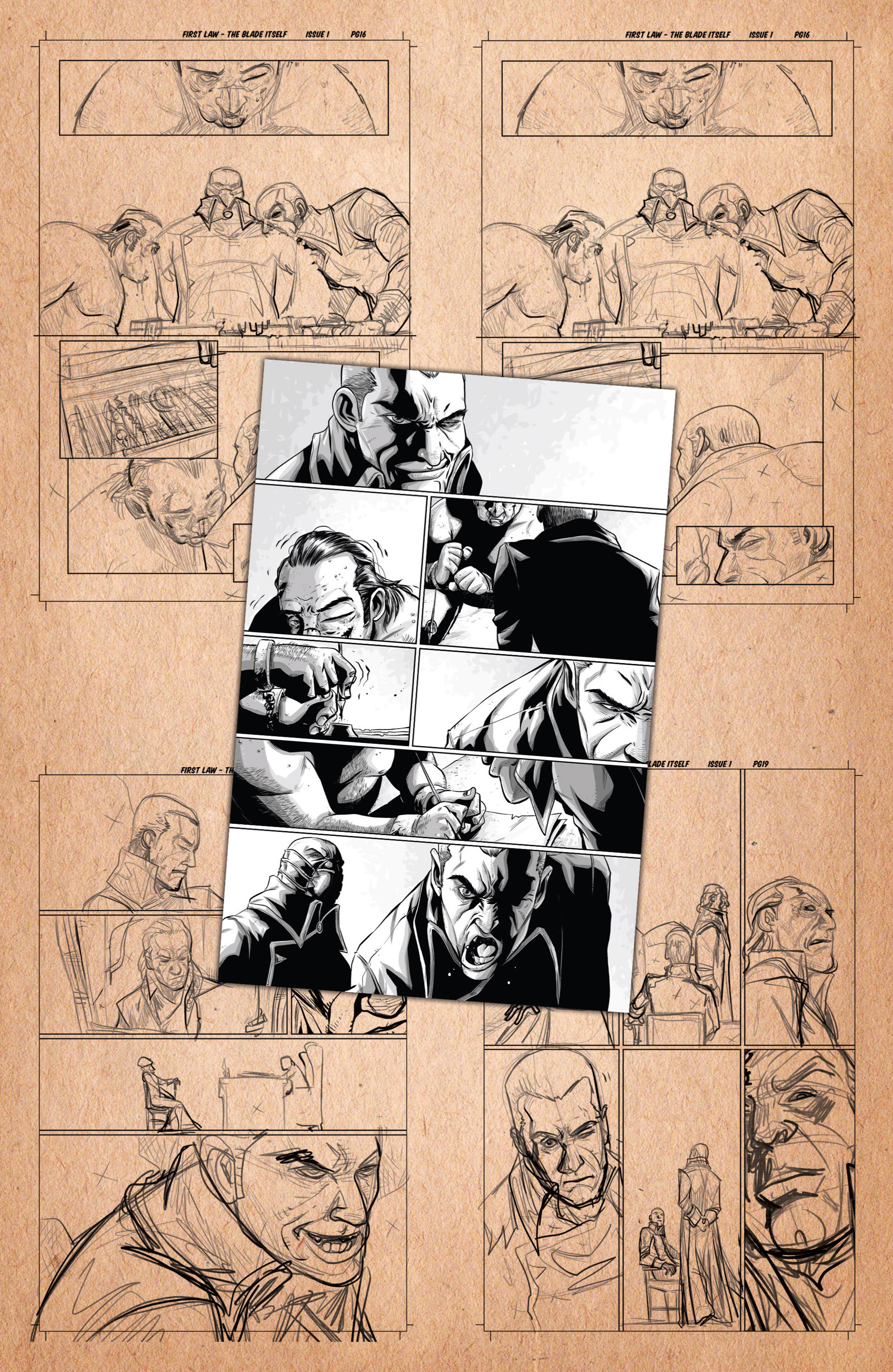 Read online The First Law: The Blade Itself comic -  Issue #1 - 32