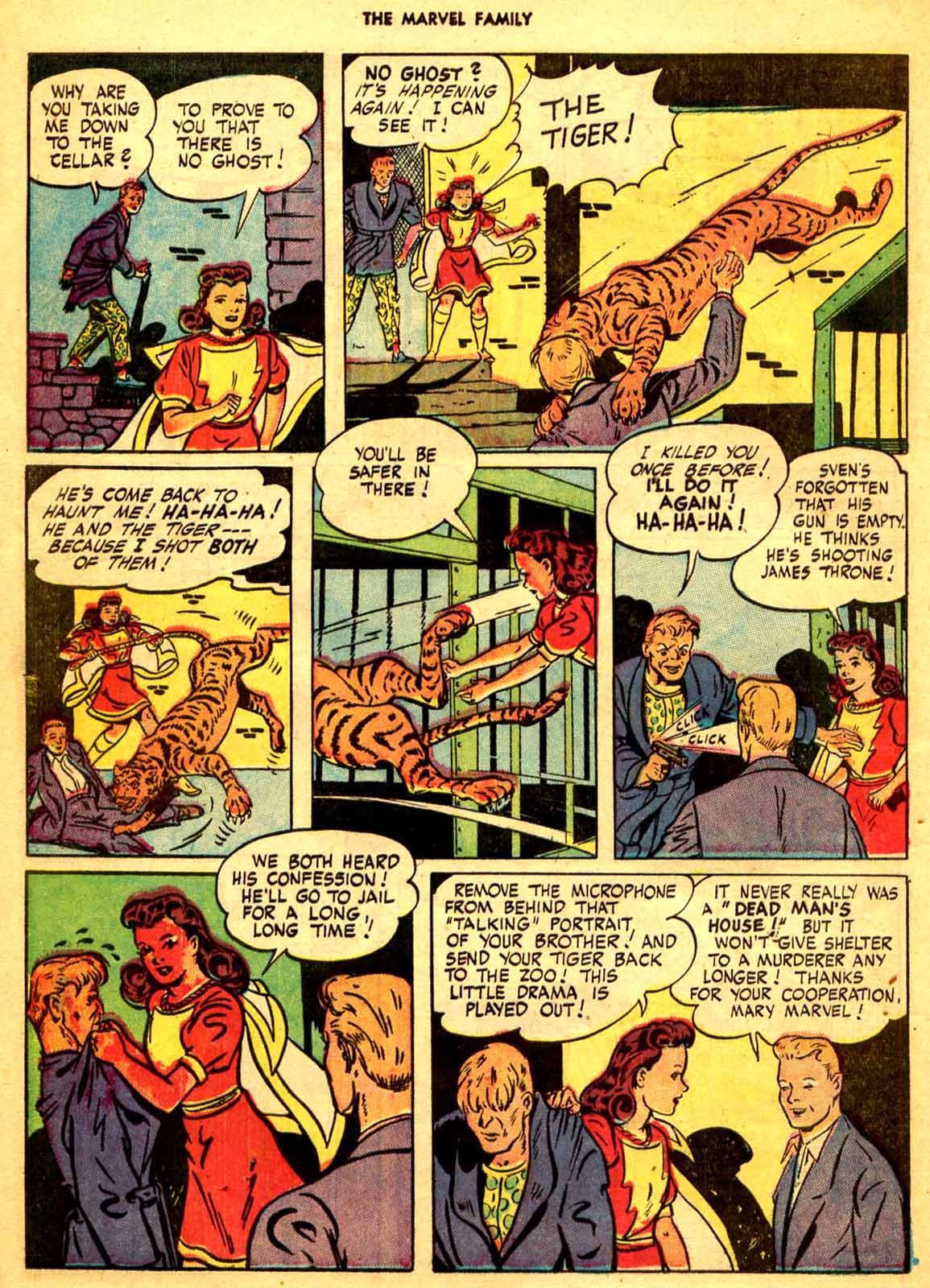 Read online The Marvel Family comic -  Issue #9 - 36