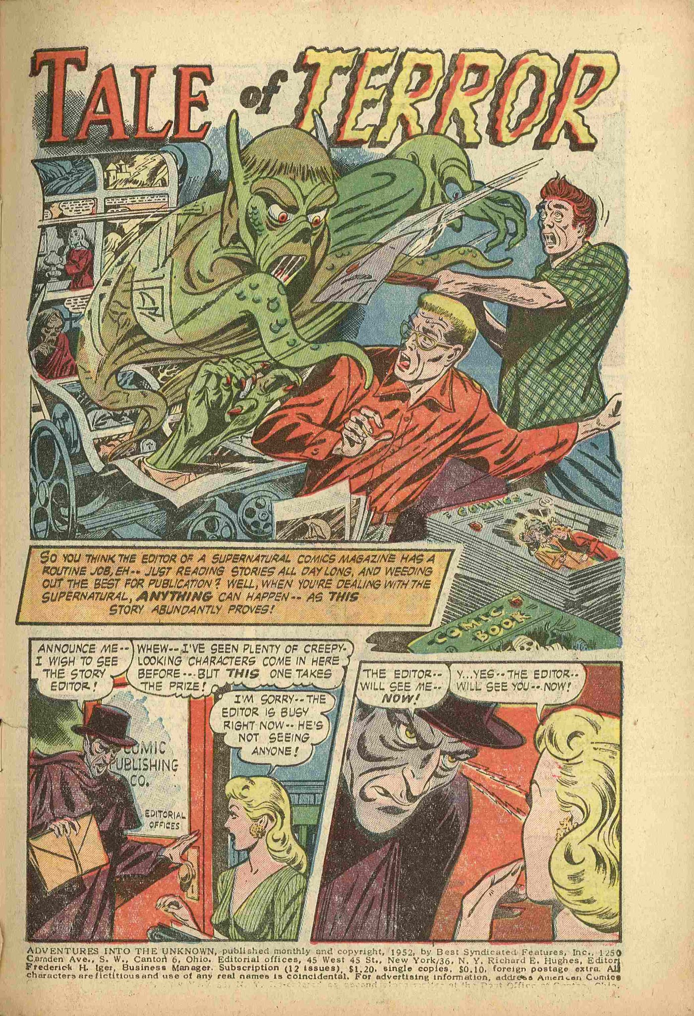 Read online Adventures Into The Unknown comic -  Issue #39 - 3