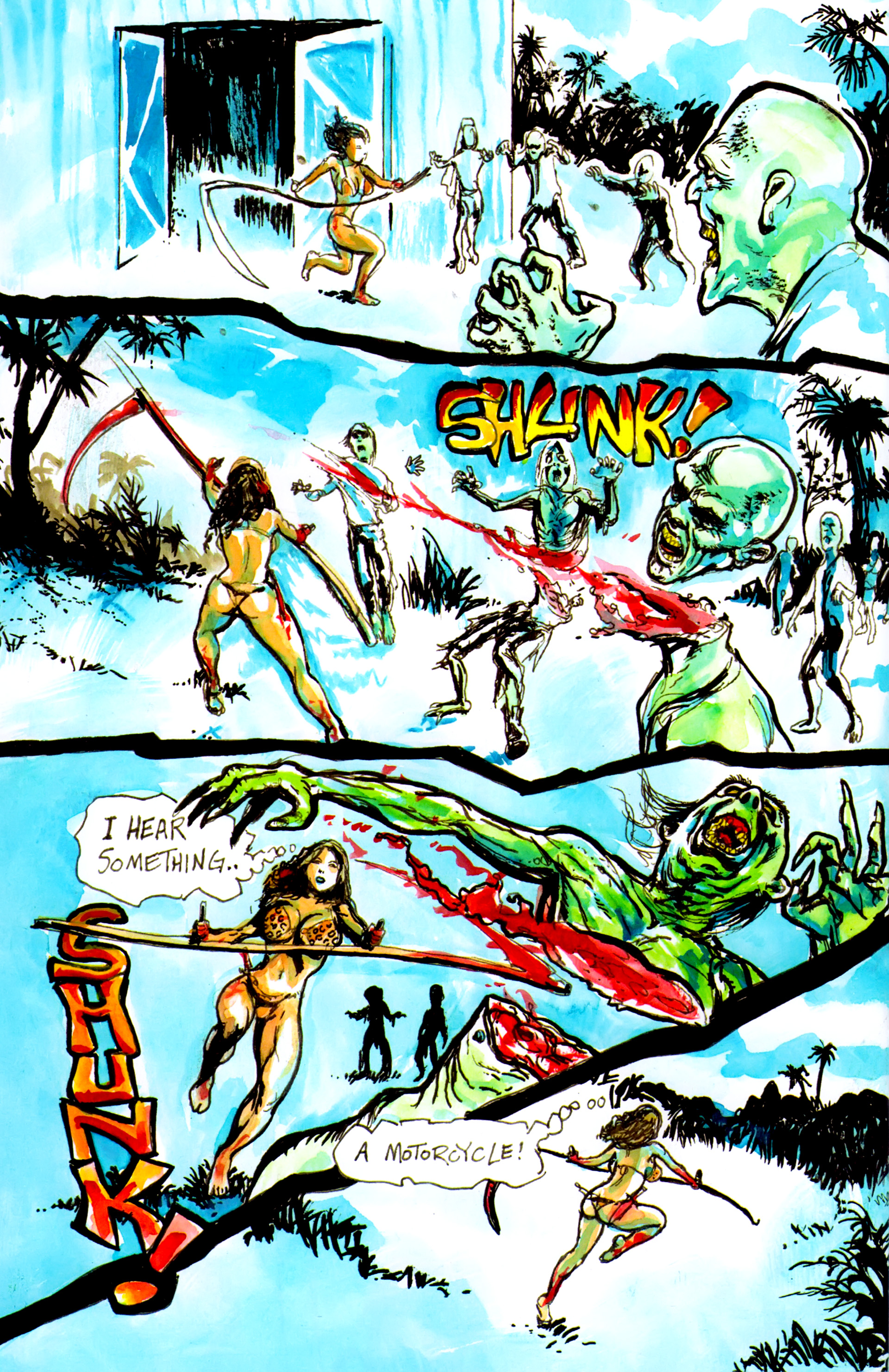 Read online Cavewoman: The Zombie Situation comic -  Issue #1 - 20