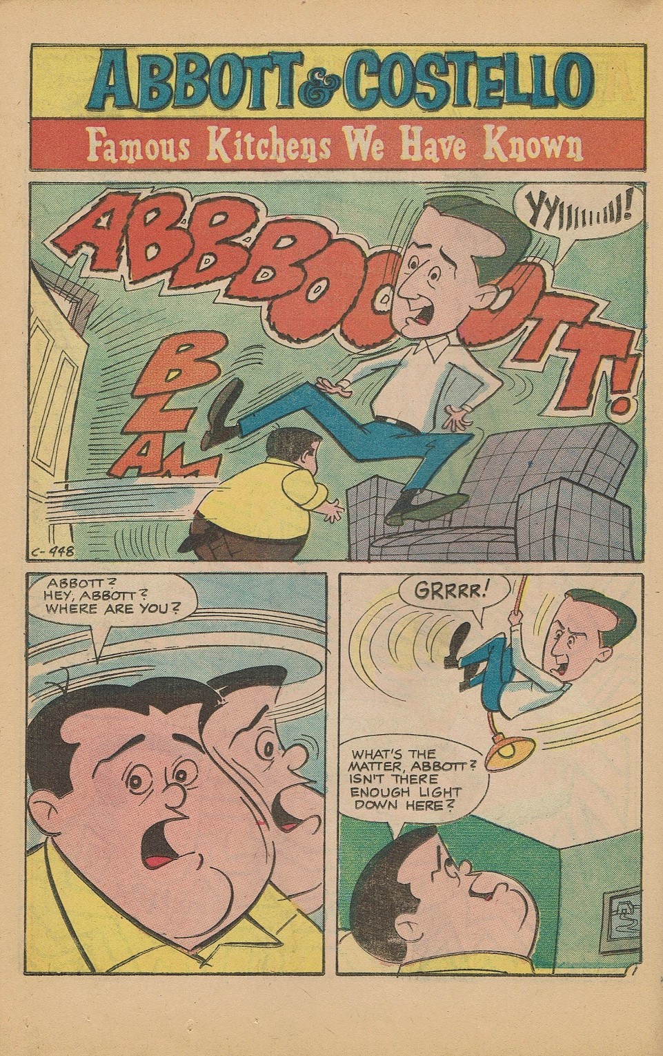 Read online Abbott & Costello comic -  Issue #12 - 16