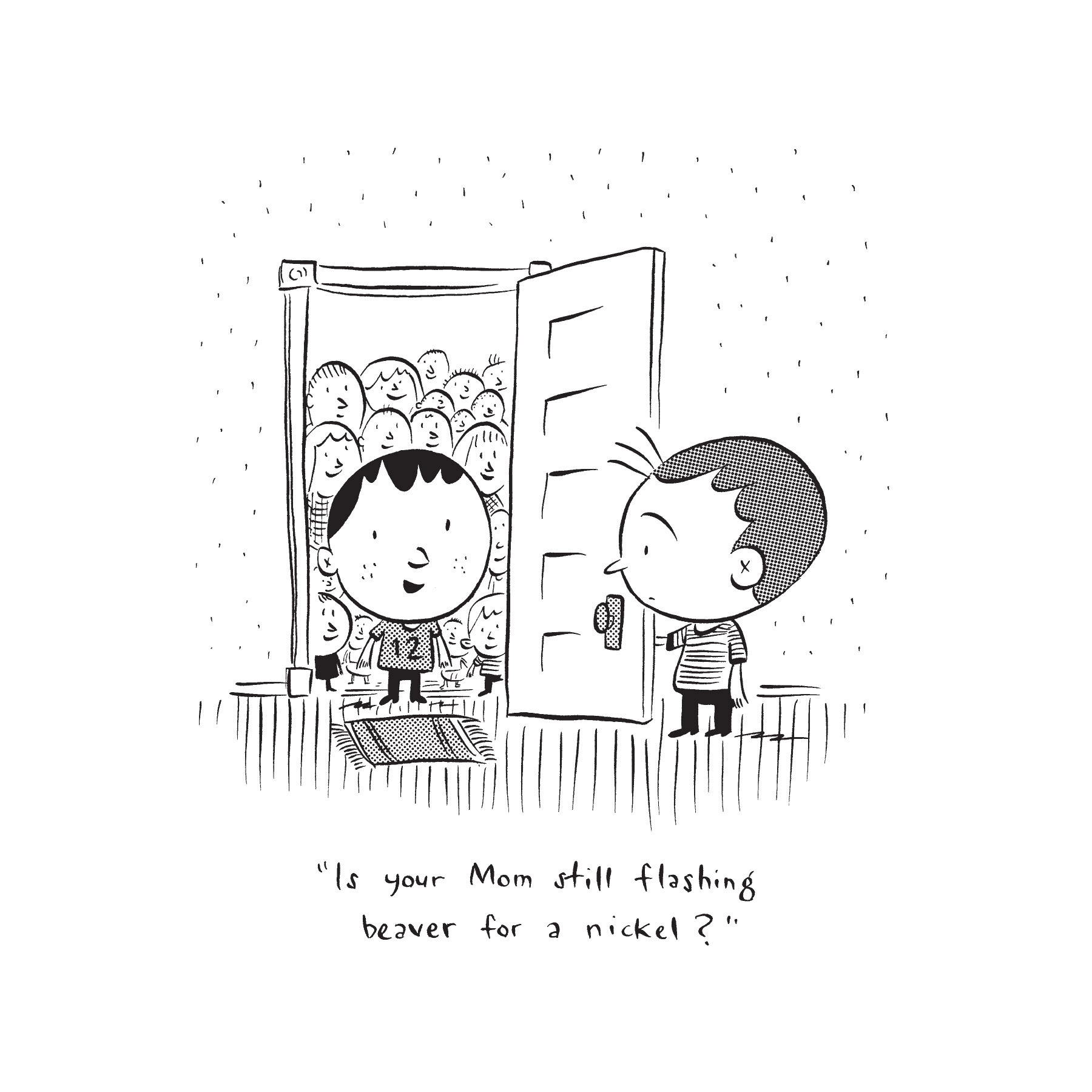 Read online Ho! The Morally Questionable Cartoons of Ivan Brunetti comic -  Issue # TPB - 88