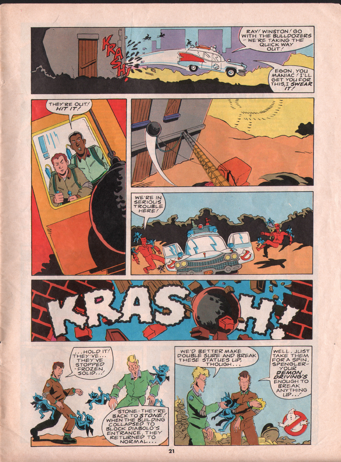 Read online The Real Ghostbusters comic -  Issue #2 - 21