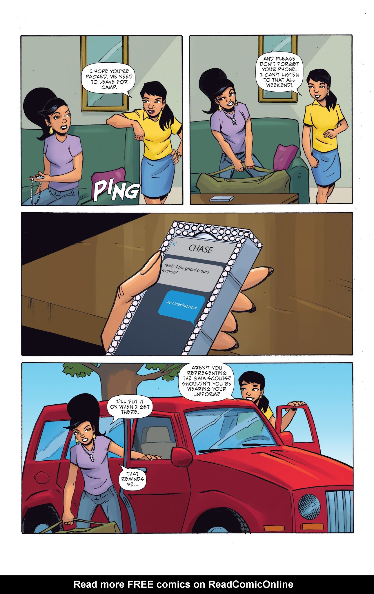 Read online Ghoul Scouts: I Was A Tweenage Werewolf! comic -  Issue #1 - 10