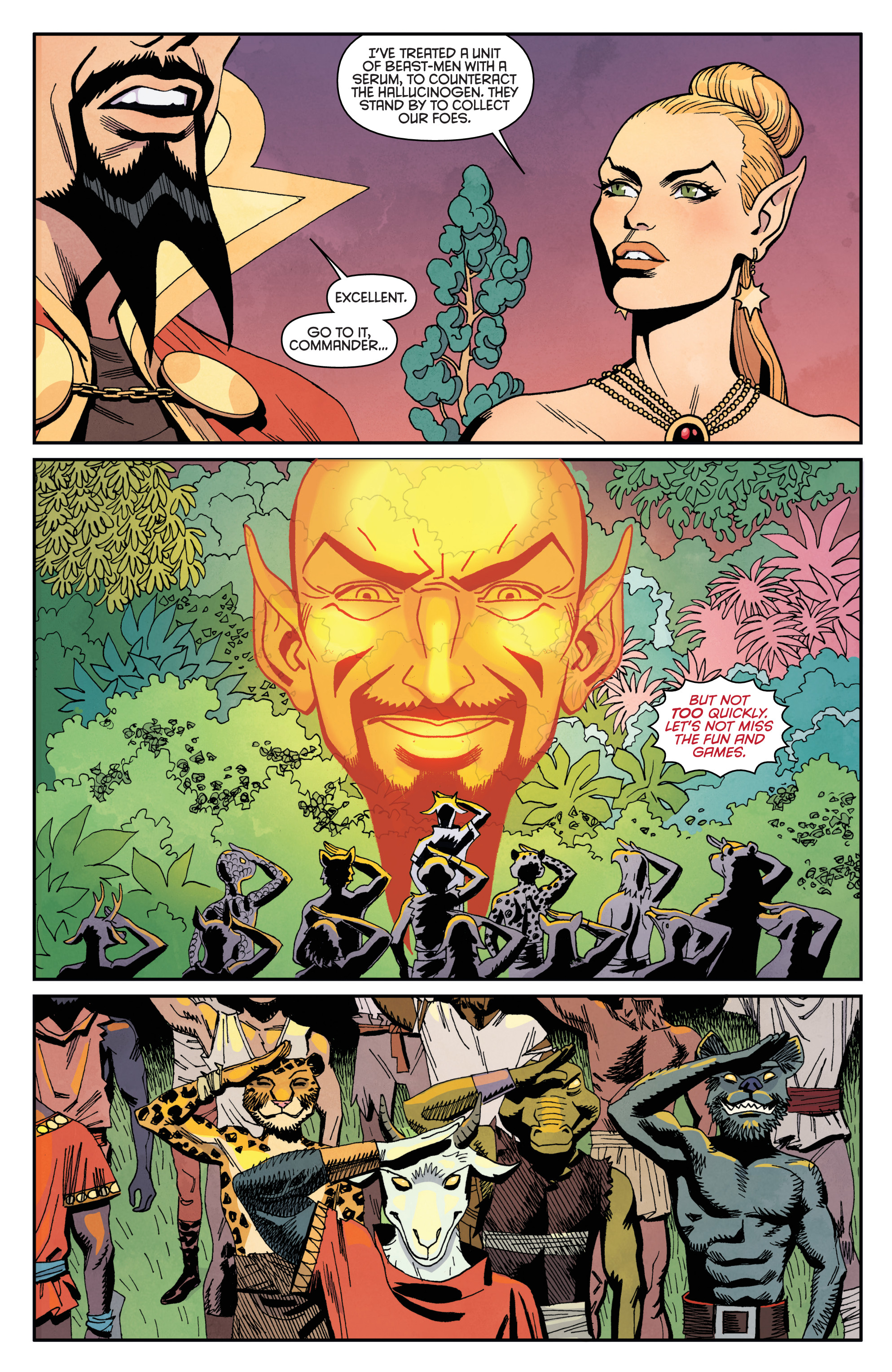 Read online Flash Gordon: Kings Cross comic -  Issue #4 - 14