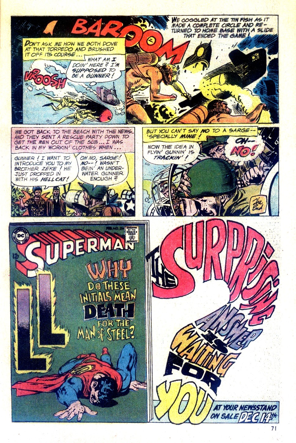 Read online Our Army at War (1952) comic -  Issue #190 - 73