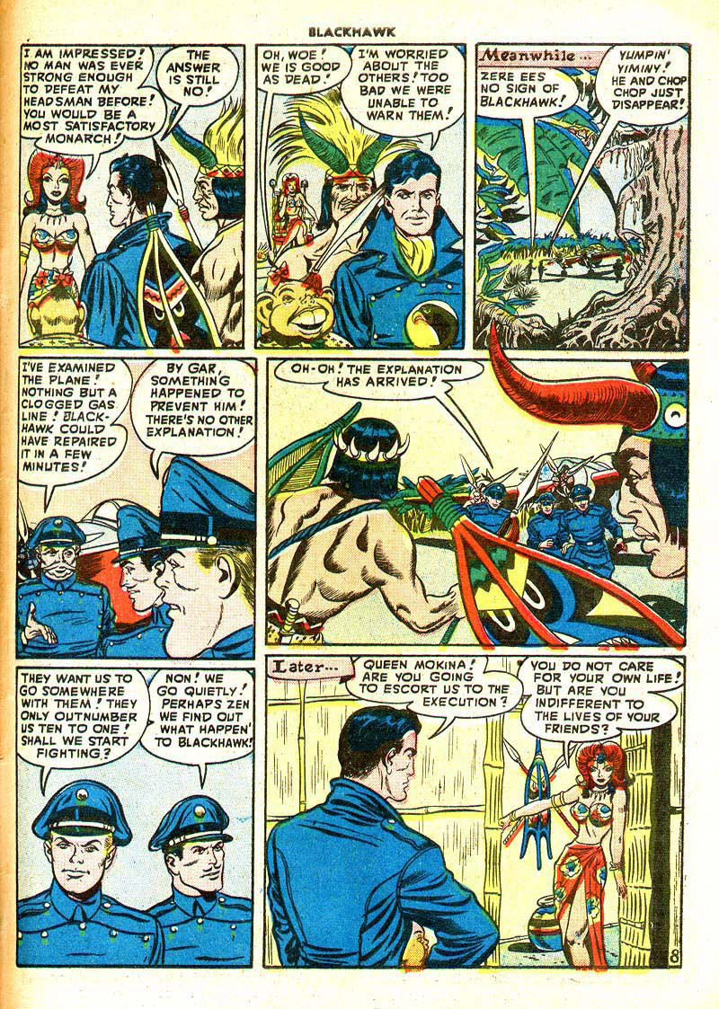 Read online Blackhawk (1957) comic -  Issue #17 - 43