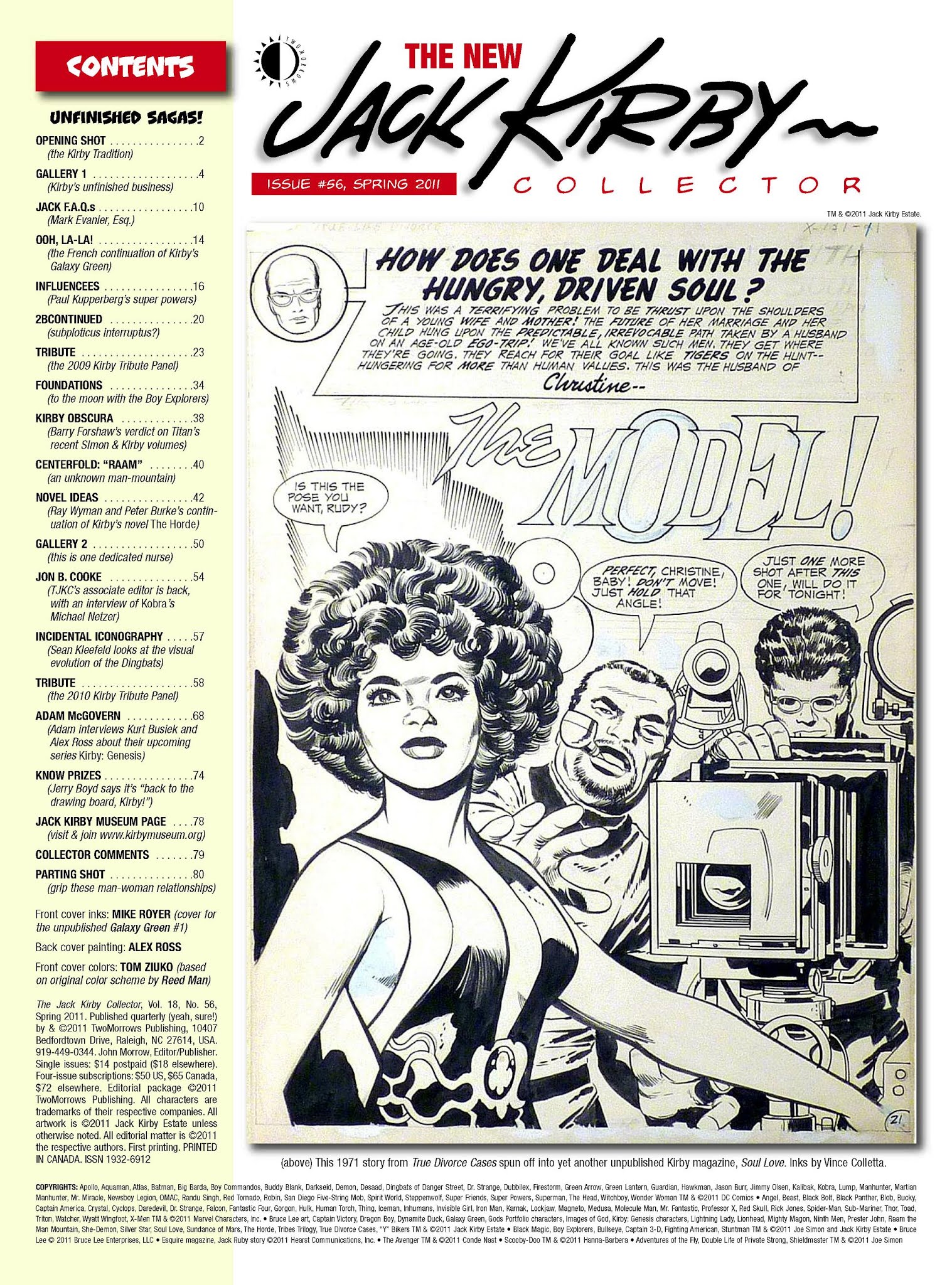 Read online The Jack Kirby Collector comic -  Issue #56 - 3