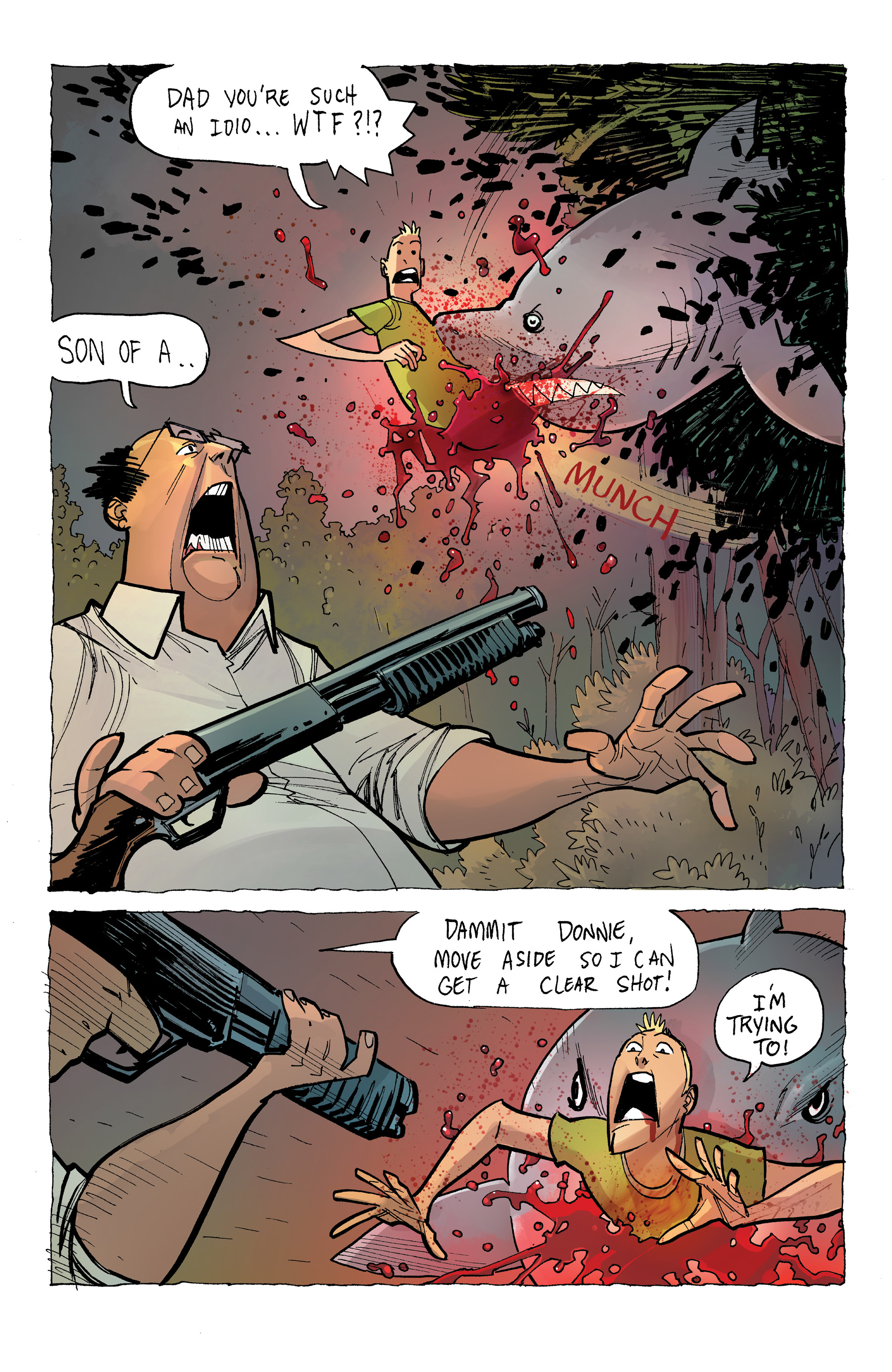 Read online Grizzly Shark comic -  Issue #1 - 4