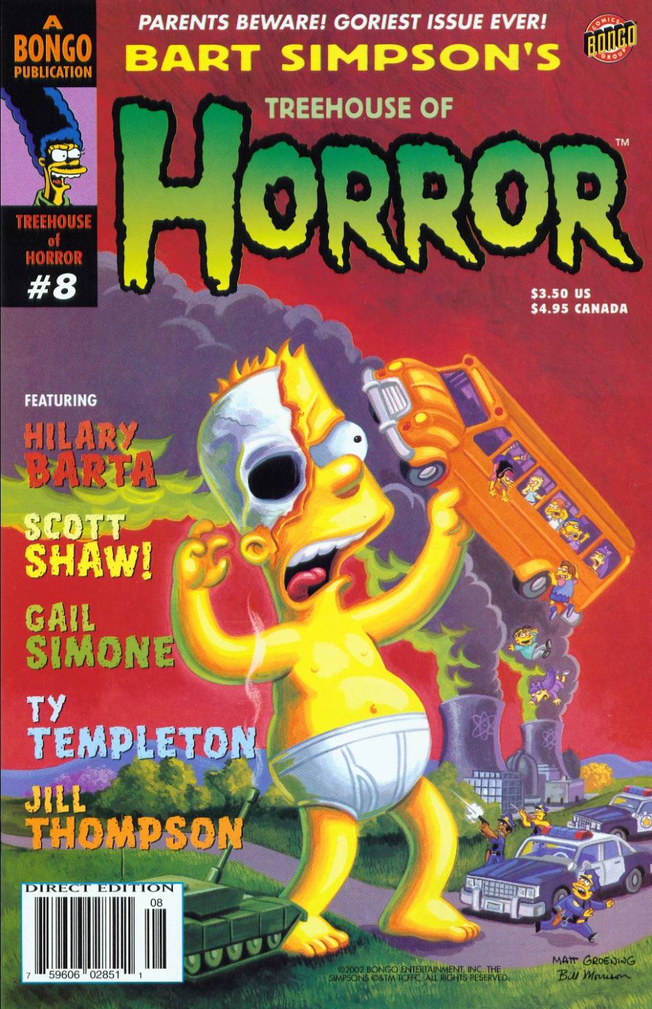 Read online Treehouse of Horror comic -  Issue #8 - 1