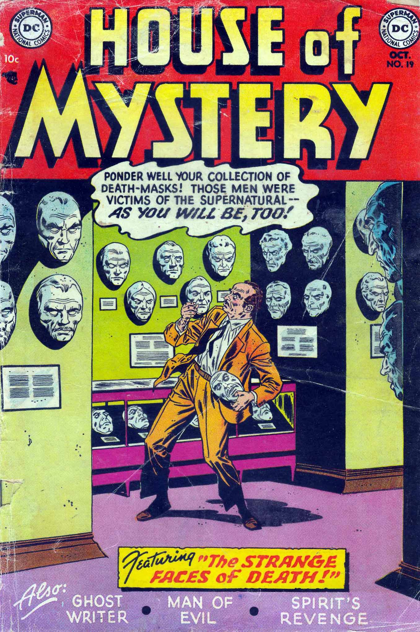 Read online House of Mystery (1951) comic -  Issue #19 - 1