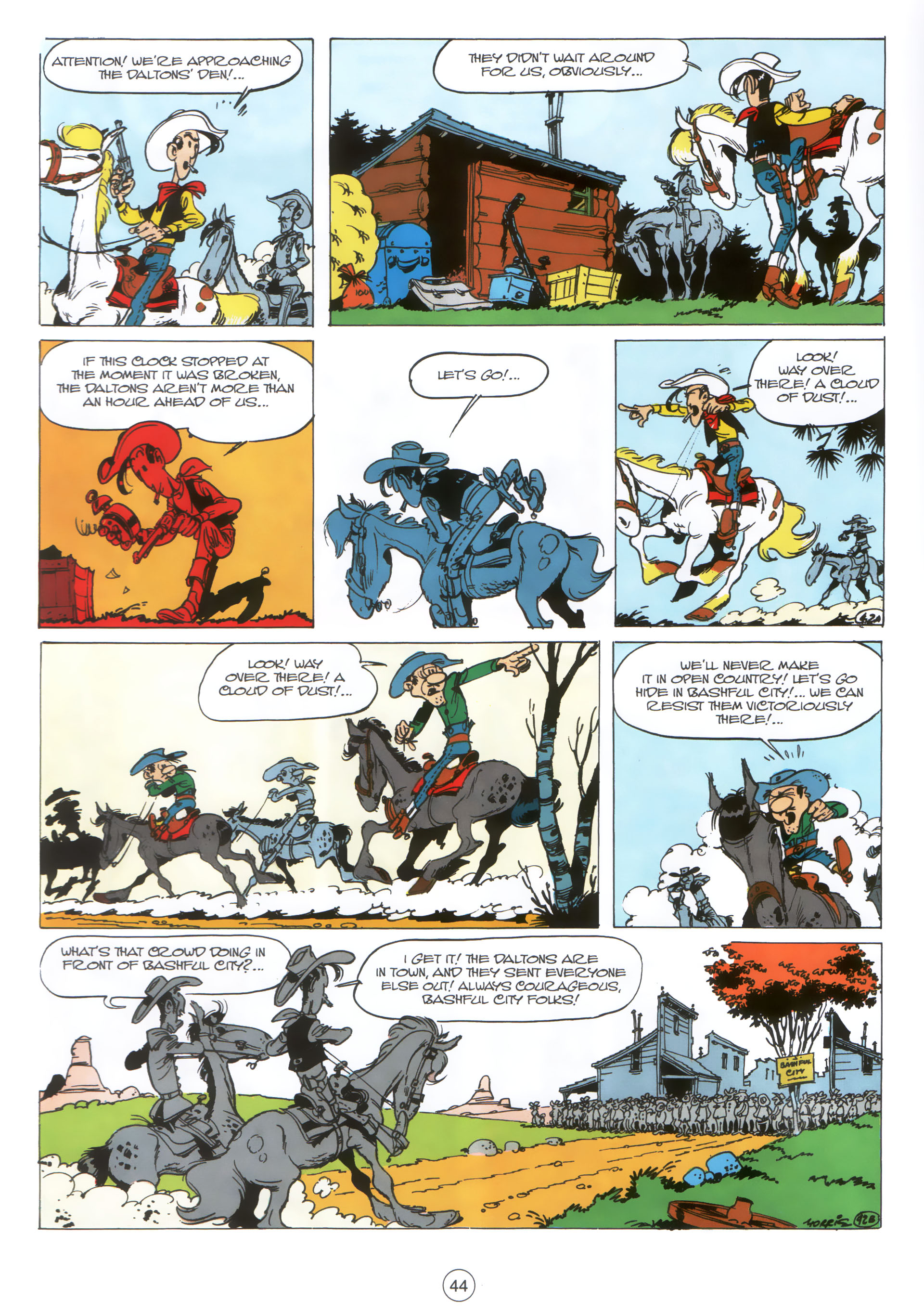 Read online A Lucky Luke Adventure comic -  Issue #30 - 43