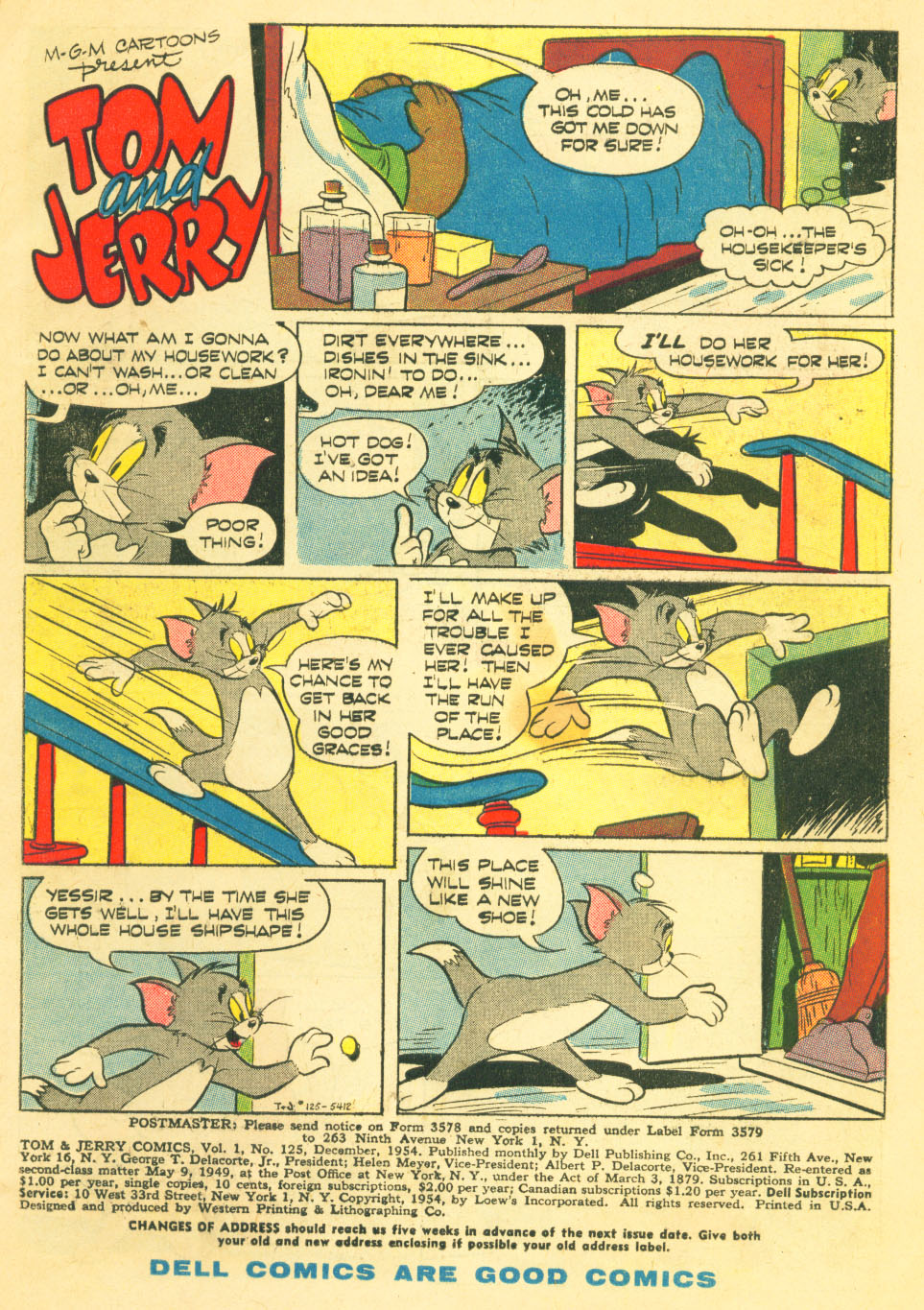 Read online Tom & Jerry Comics comic -  Issue #125 - 3
