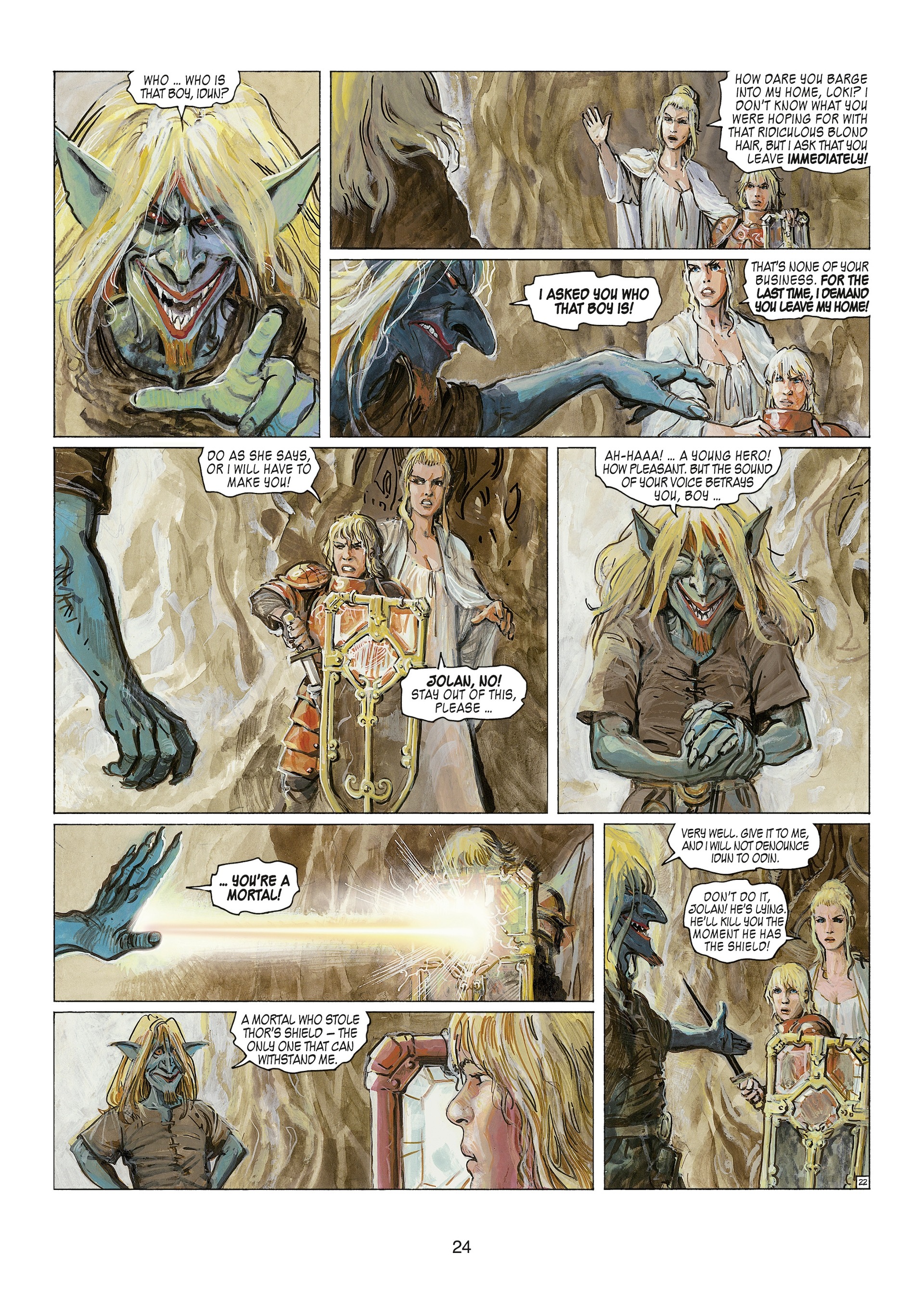Read online Thorgal comic -  Issue #24 - 26