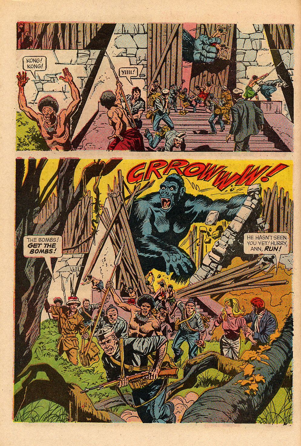 Read online King Kong (1968) comic -  Issue # Full - 46