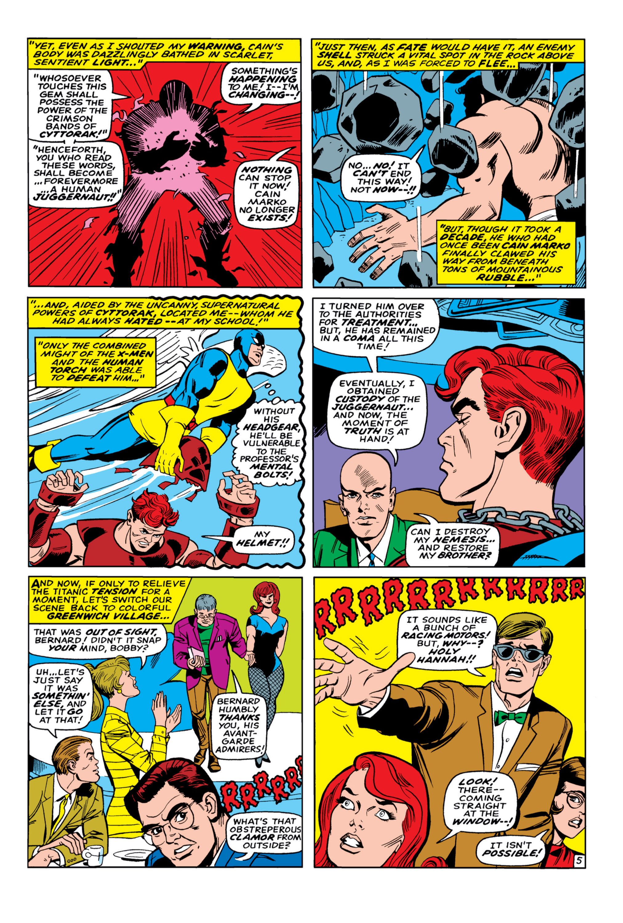Read online Uncanny X-Men (1963) comic -  Issue #32 - 6
