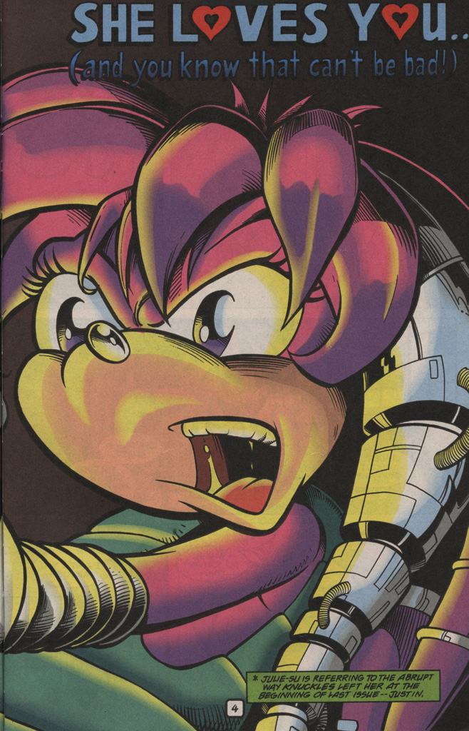 Read online Knuckles the Echidna comic -  Issue #26 - 7